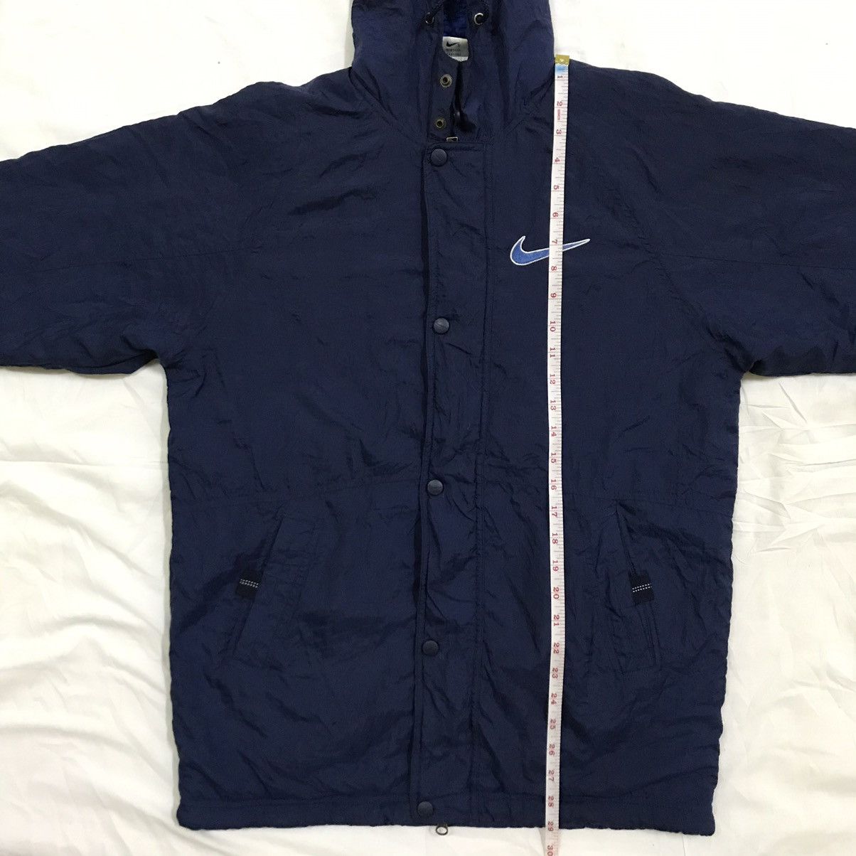 Nike × Vintage Vintage nike swoosh embroidery big logo winter jakcket 90s Size US M / EU 48-50 / 2 - 15 Thumbnail