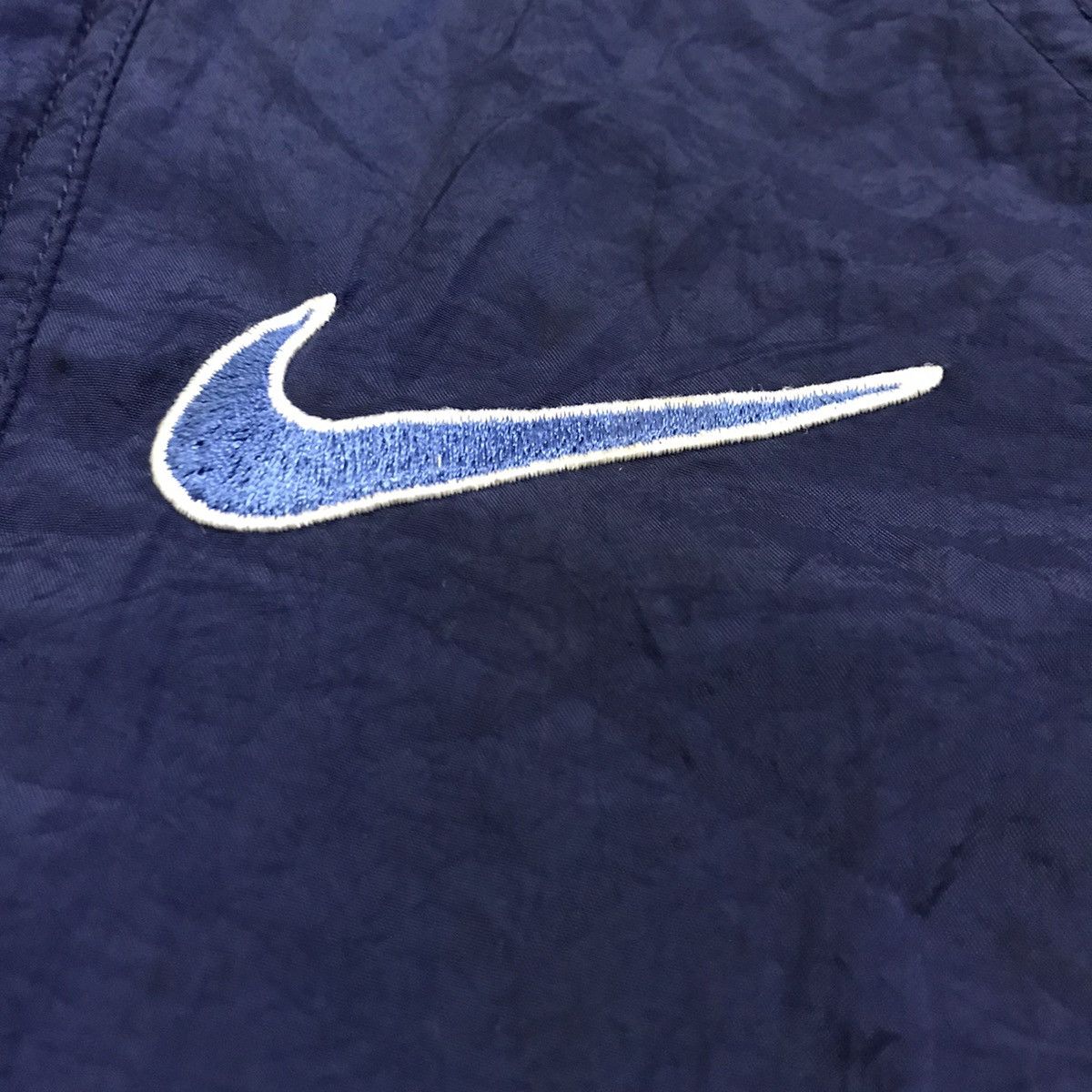 Nike × Vintage Vintage nike swoosh embroidery big logo winter jakcket 90s Size US M / EU 48-50 / 2 - 12 Thumbnail