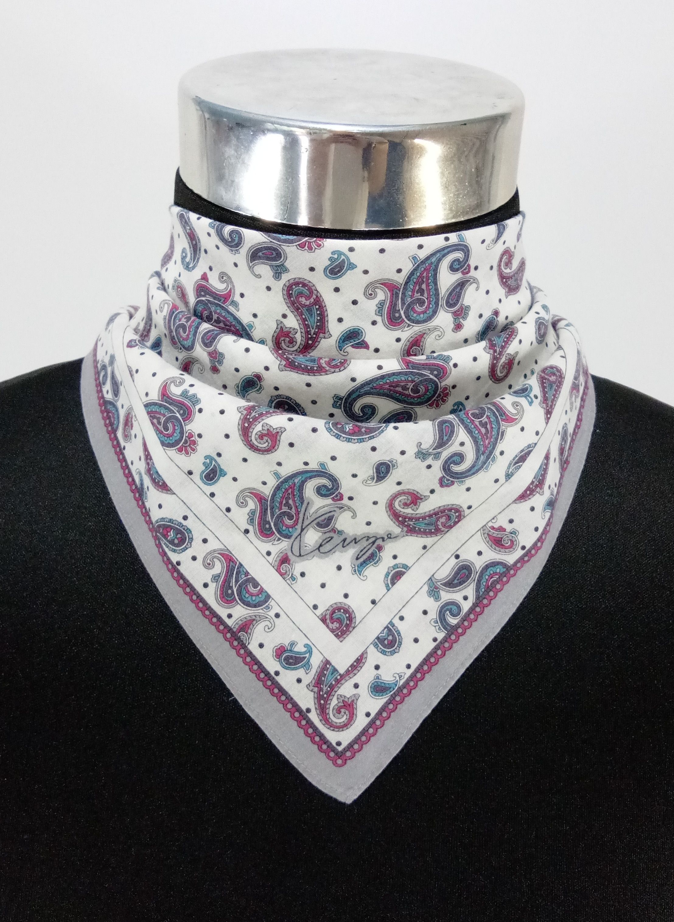 Vintage Kenzo Handkerchief / Neckerchief / Bandana - HKA375