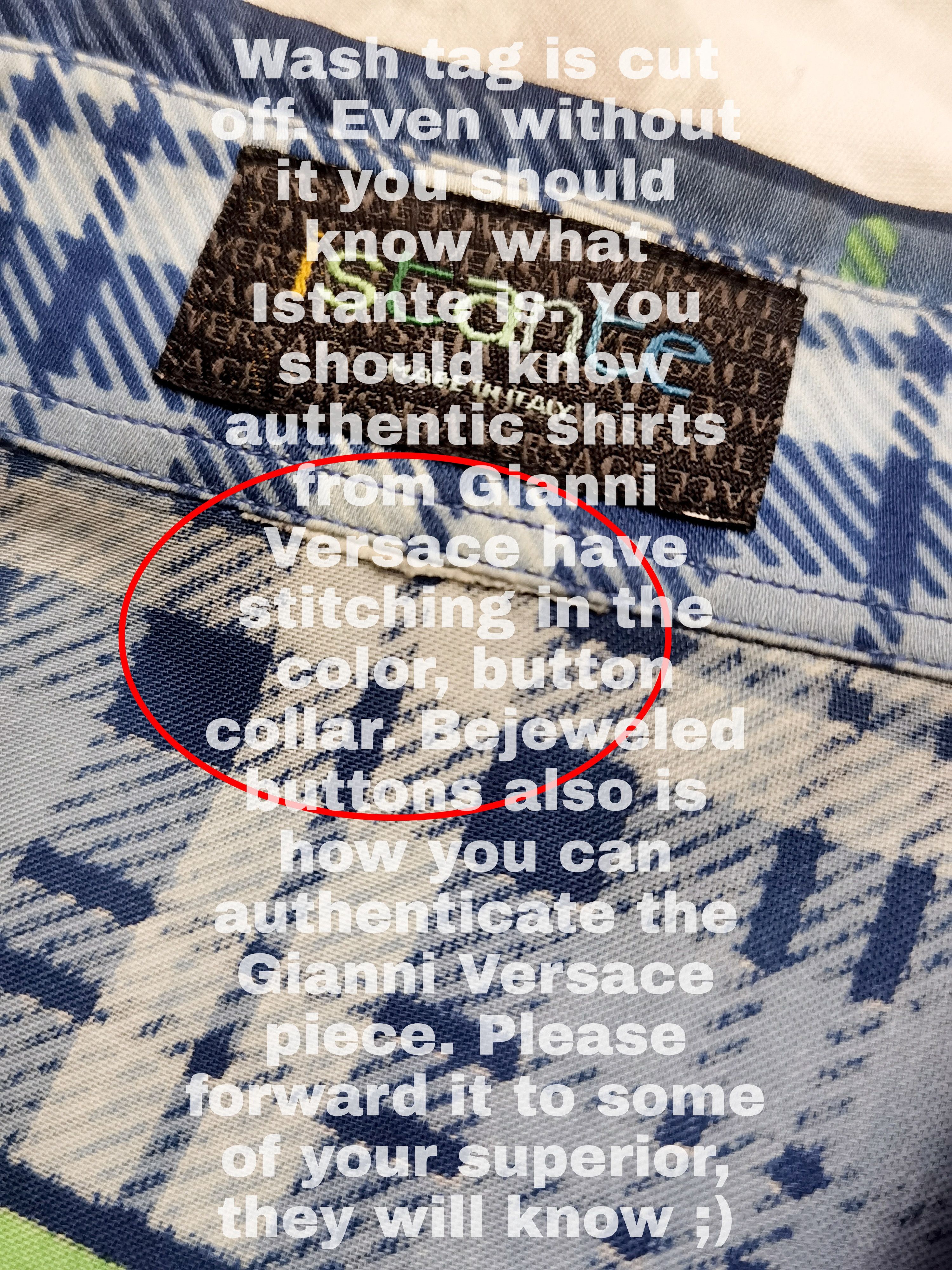 Versace Authentic Gianni Versace ISTANTE Plaid Greek Key Shirt 46 IT Size US S / EU 44-46 / 1 - 9 Thumbnail