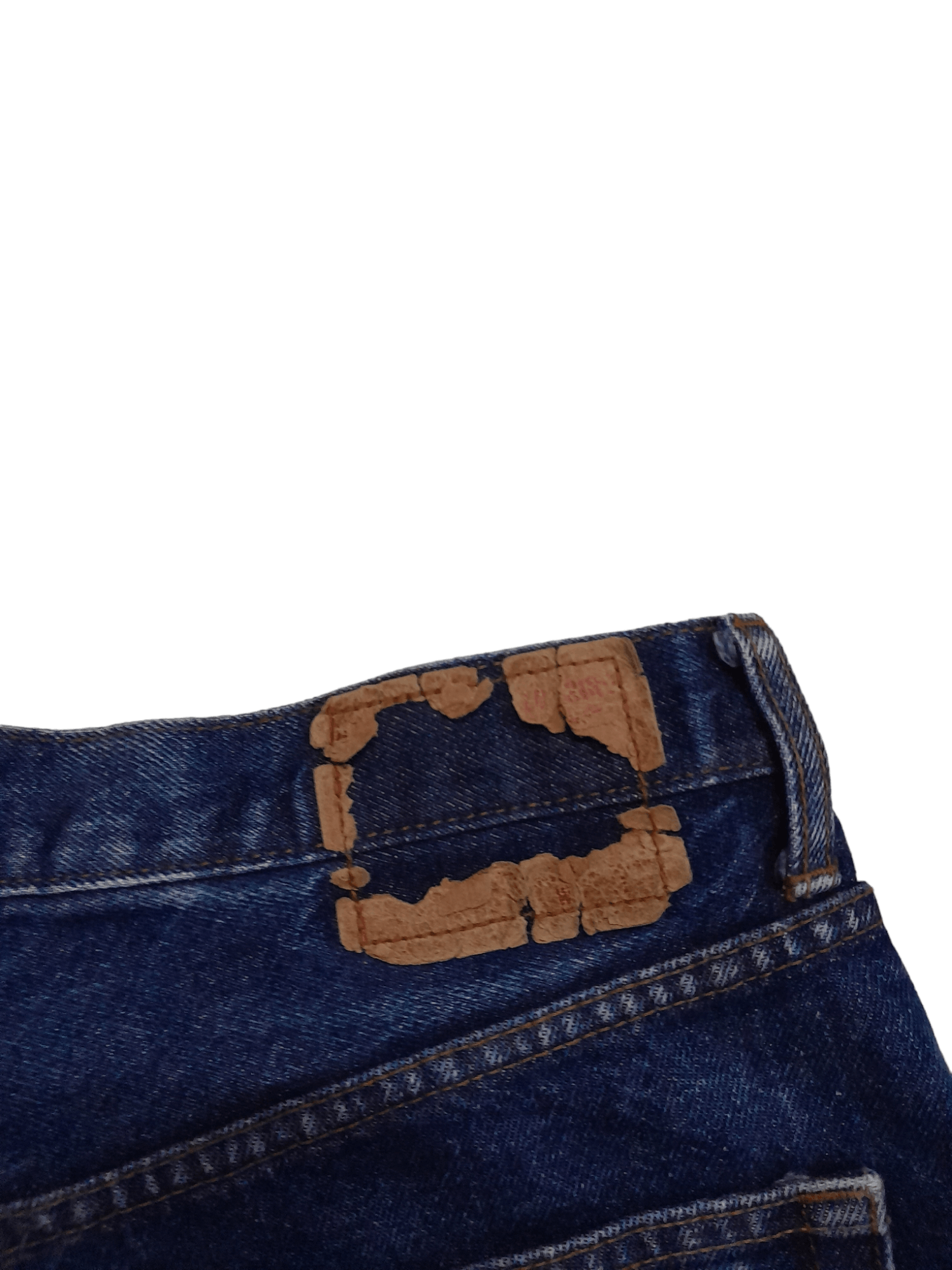Denime × Vintage 90s Denime Japan Denim Jeans (E587) Size US 29 - 3 Thumbnail