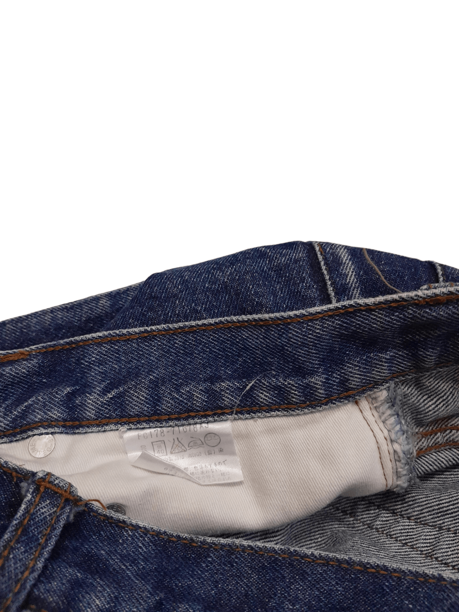 Denime × Vintage 90s Denime Japan Denim Jeans (E587) Size US 29 - 8 Thumbnail