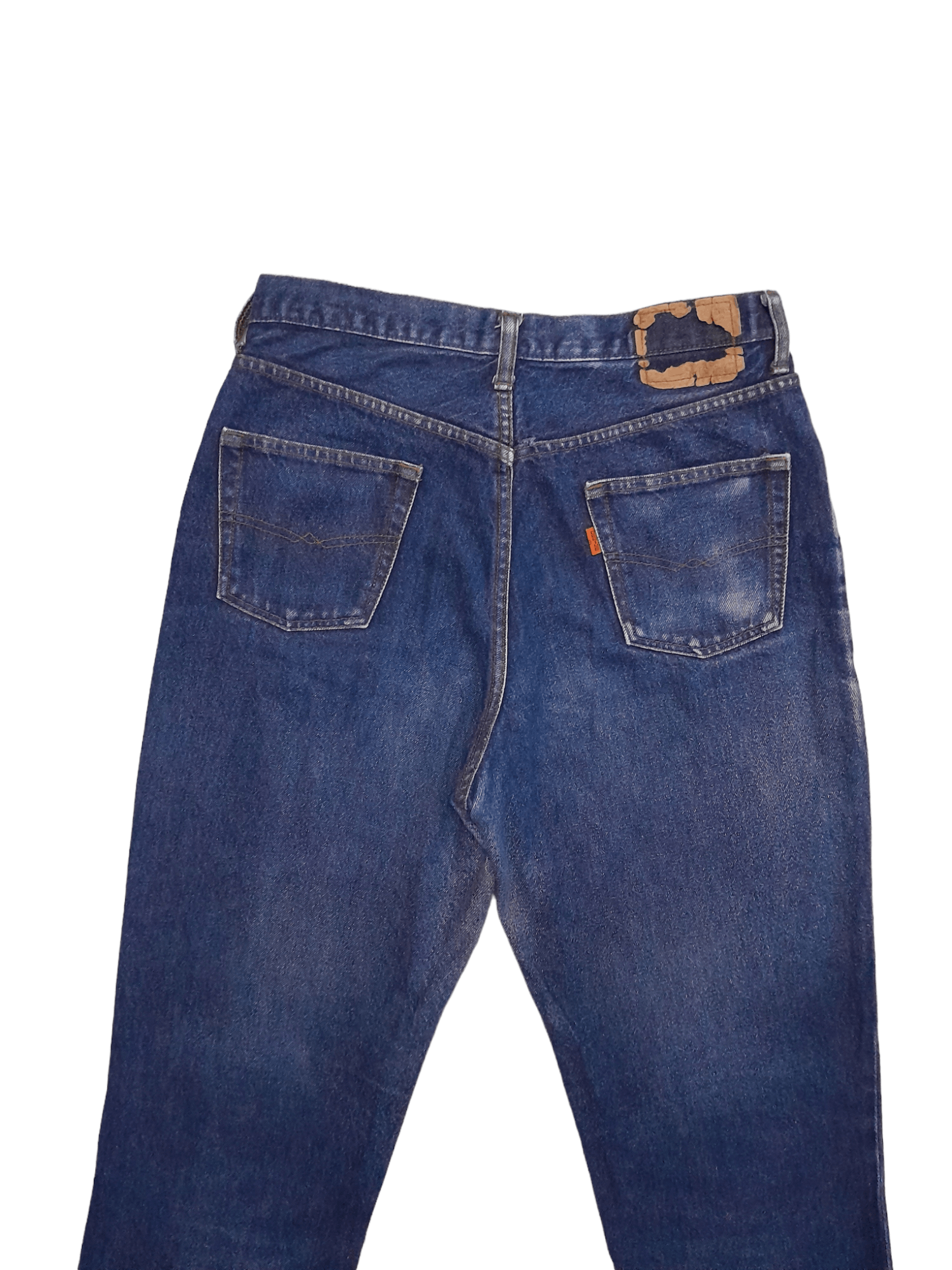 Denime × Vintage 90s Denime Japan Denim Jeans (E587) Size US 29 - 2 Thumbnail