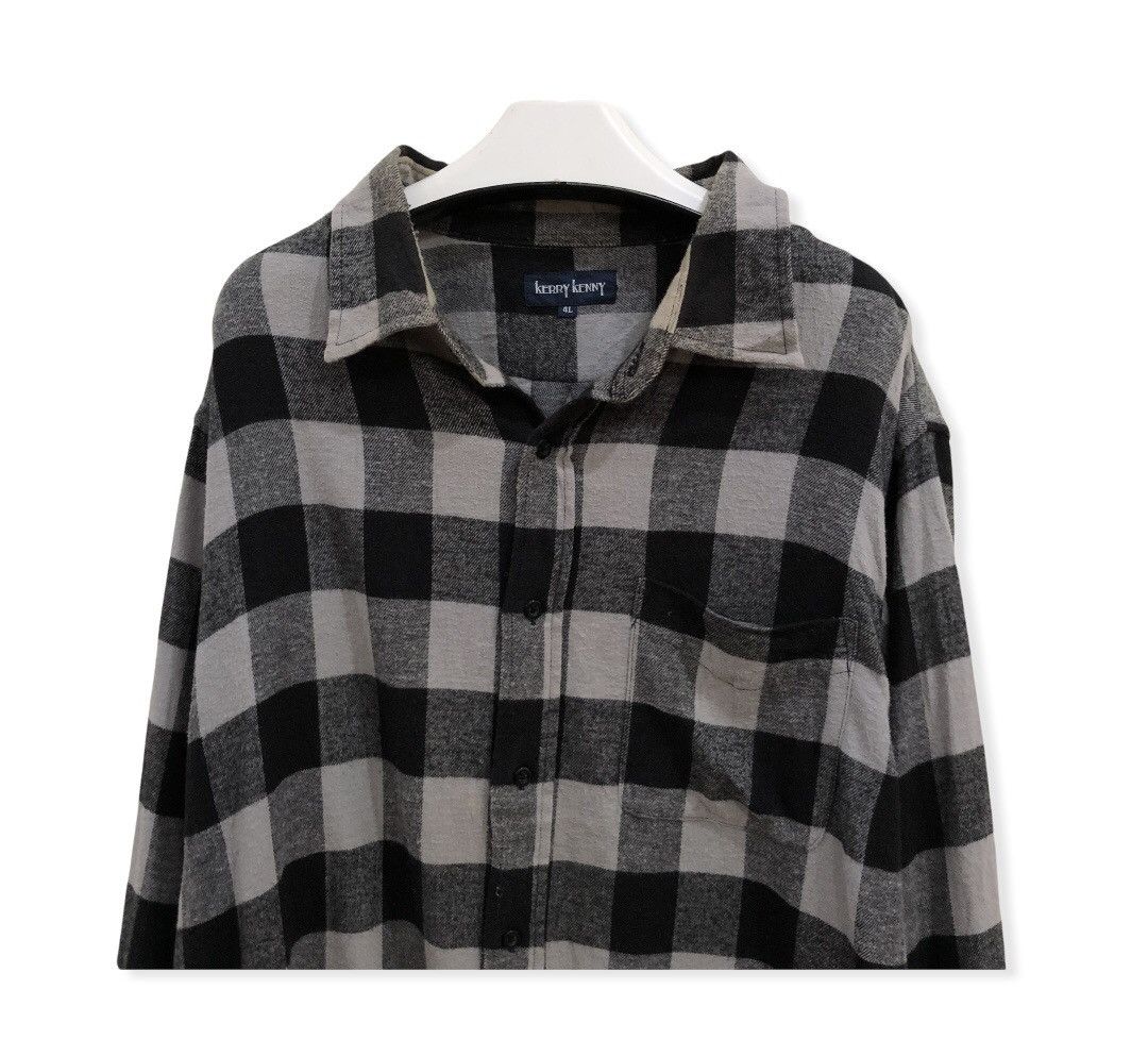 Vintage Vintage Kerry Kenny Plaid Tartan Flannel Shirt 👕 Size US XL / EU 56 / 4 - 3 Thumbnail