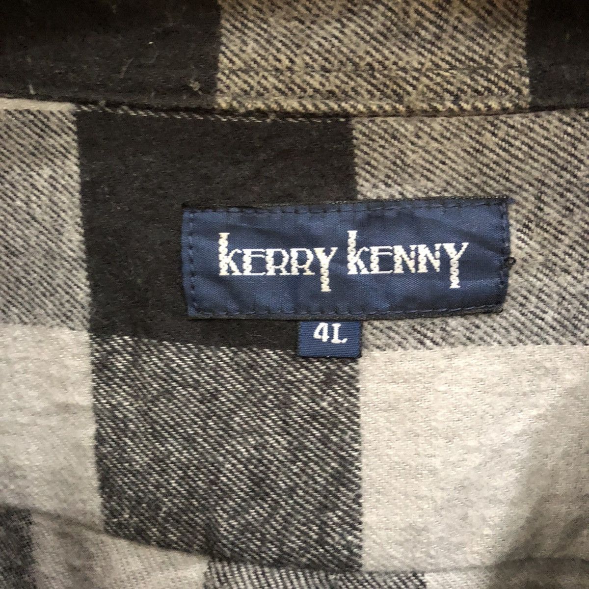 Vintage Vintage Kerry Kenny Plaid Tartan Flannel Shirt 👕 Size US XL / EU 56 / 4 - 4 Thumbnail