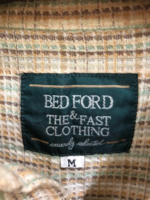 Vintage Vintage Bed Ford Flannel Shirt 👕 Size US M / EU 48-50 / 2 - 4 Thumbnail