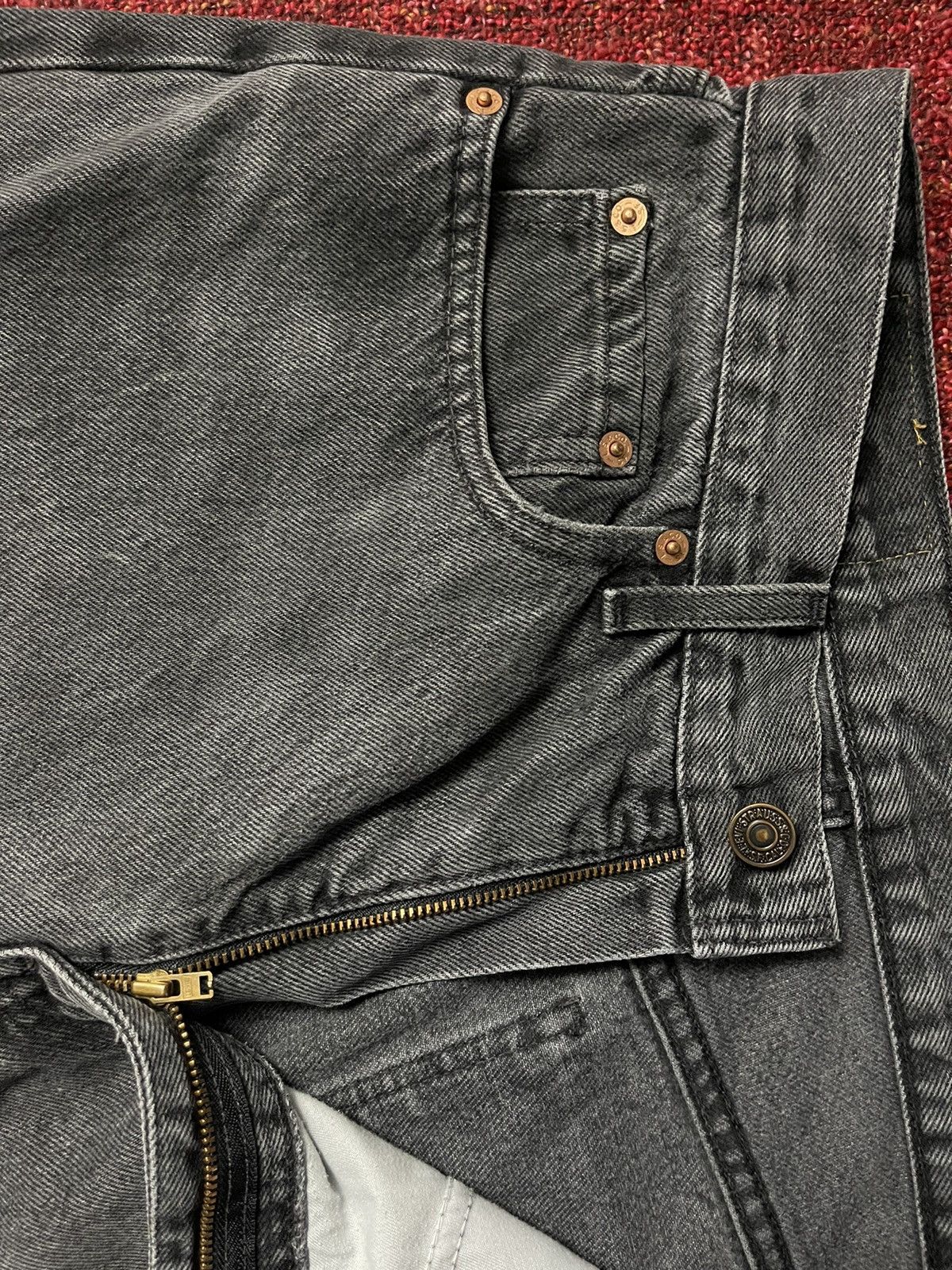 Levi's × Levi's Vintage Clothing × Vintage Levi’s 1994 vintage orange tab graphite denim pants Size US 32 / EU 48 - 7 Thumbnail