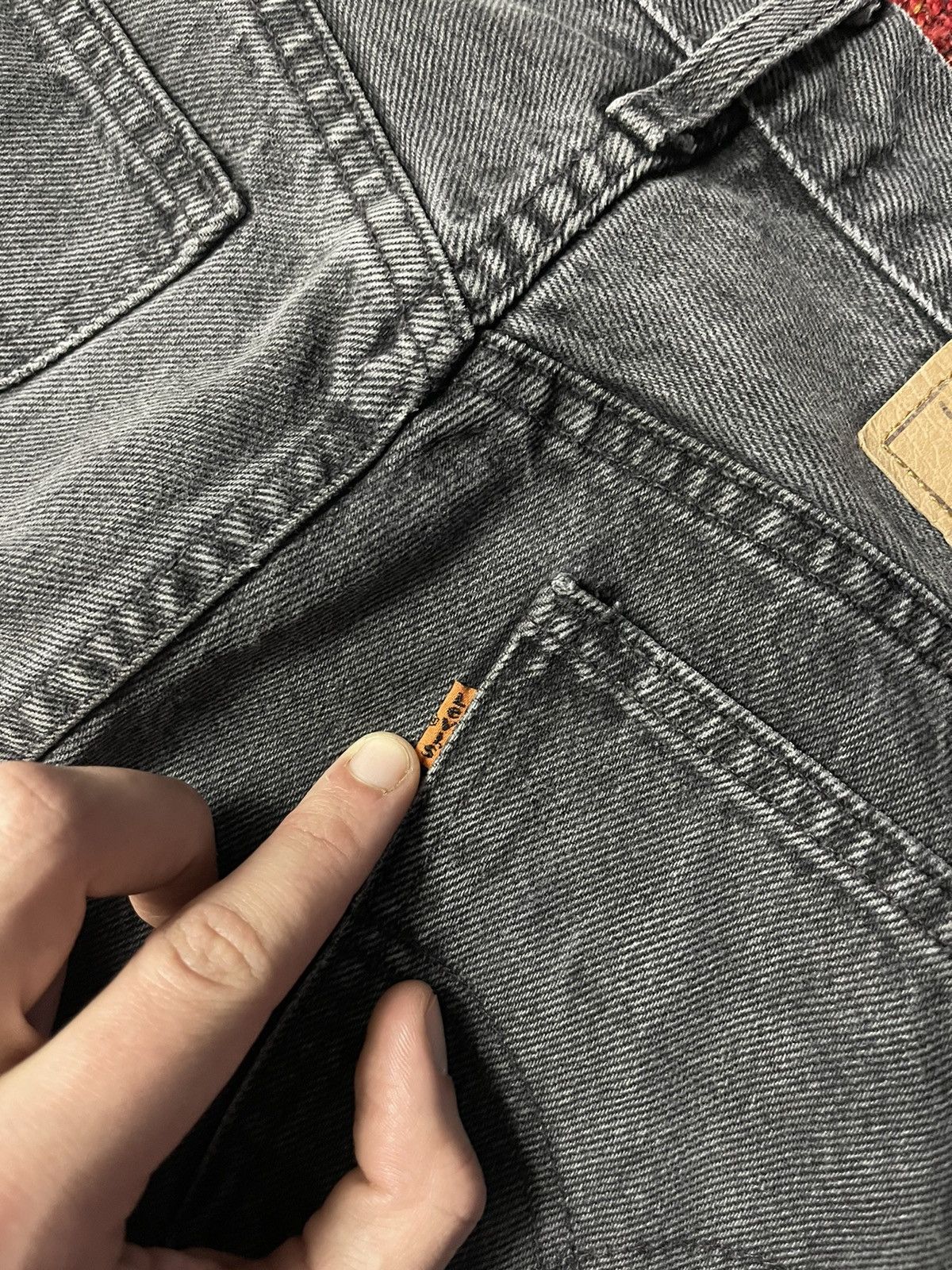 Levi's × Levi's Vintage Clothing × Vintage Levi’s 1994 vintage orange tab graphite denim pants Size US 32 / EU 48 - 4 Thumbnail