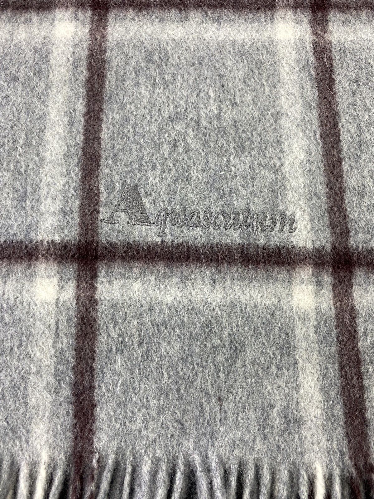 Aquascutum AQUASCUTUM CASHMERE Scarf/Muffler/Neckwear -T177 Size ONE SIZE - 5 Thumbnail