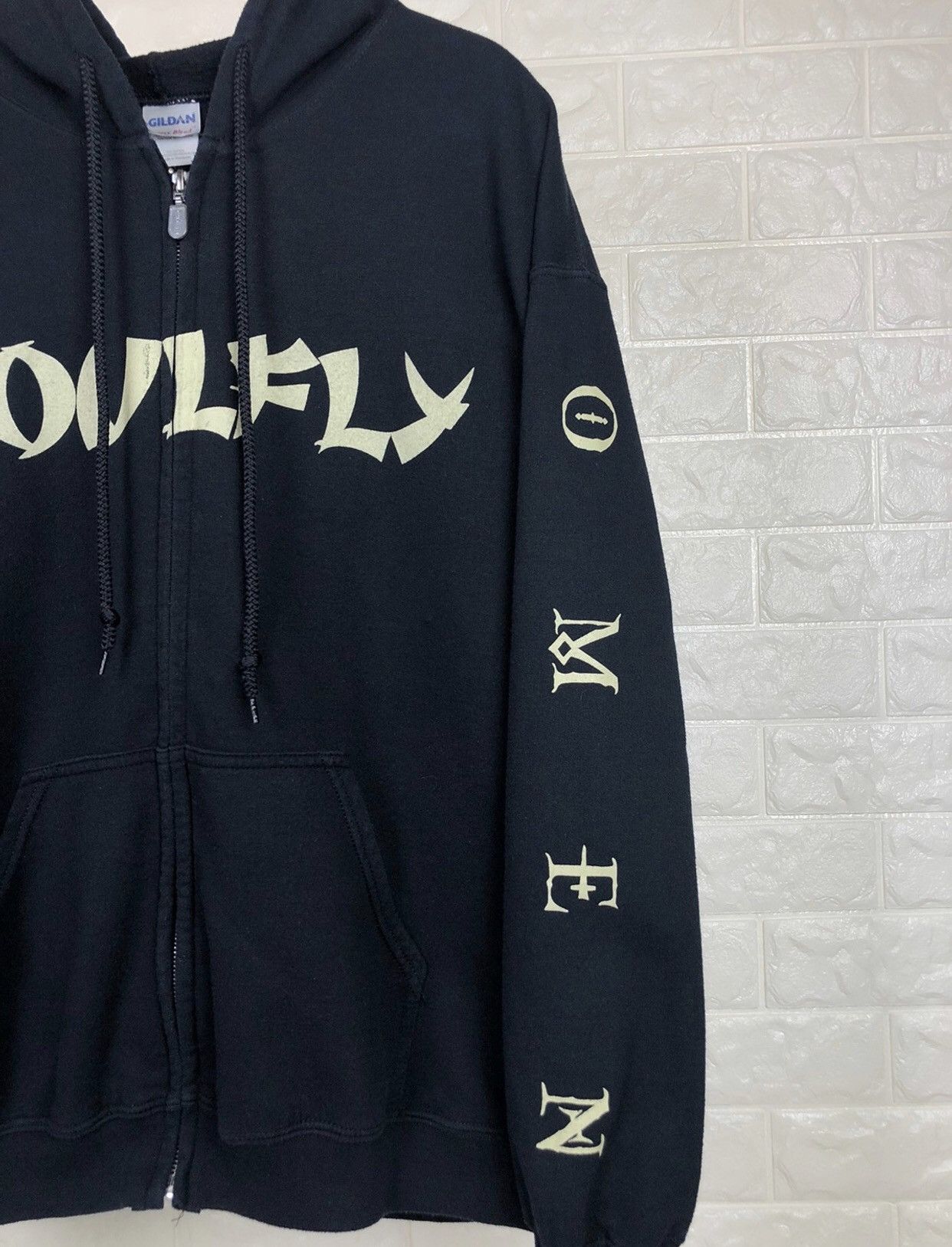 Band Tees × Vintage VINTAGE SOULFLY ZIP-UP HOODIE Size US L / EU 52-54 / 3 - 6 Thumbnail