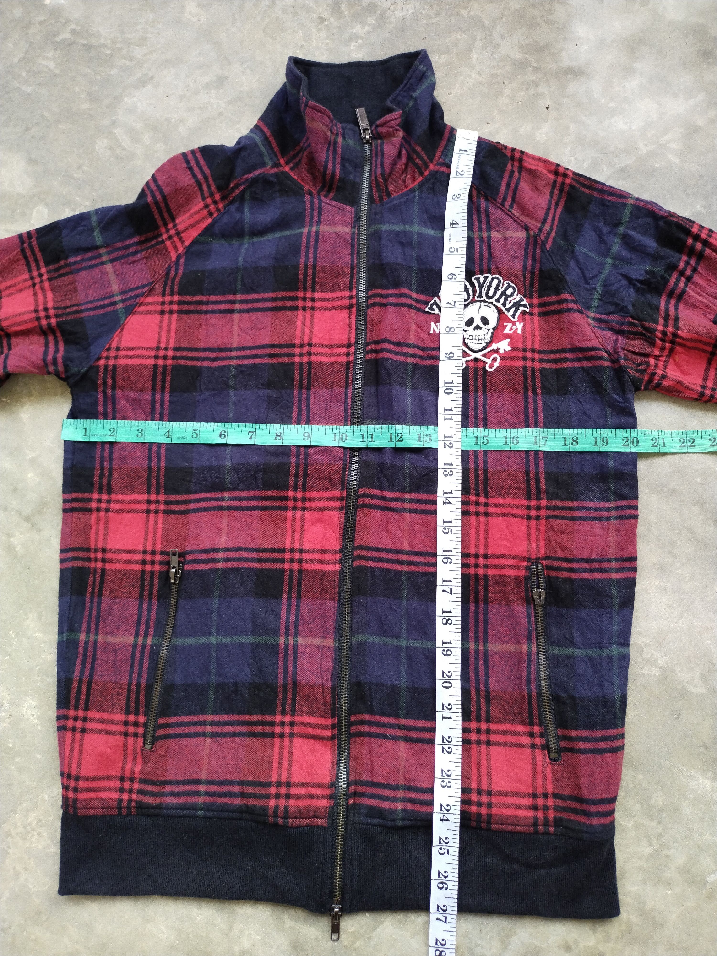 Zoo York VTG Zoo York Skull Flannel Jacket Size US S / EU 44-46 / 1 - 19 Thumbnail
