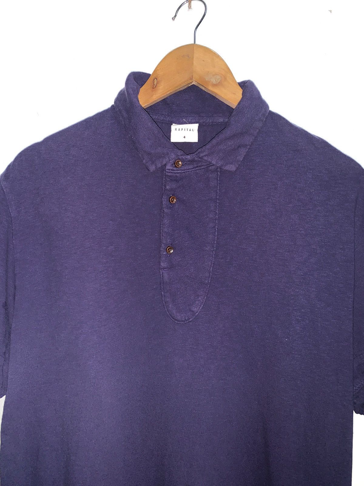 Japanese Brand KAPITAL Polos Shirt. Size US L / EU 52-54 / 3 - 4 Thumbnail