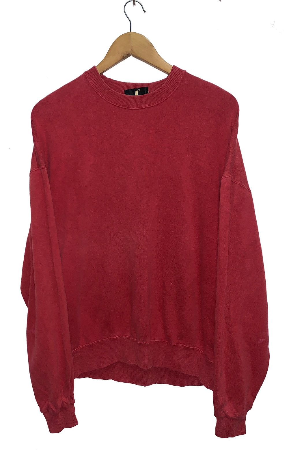 Japanese Brand × Mr. Junko × Vintage Vintage MR JUNKO J2 Cherry Red Sweatshirt. Size US L / EU 52-54 / 3 - 3 Thumbnail