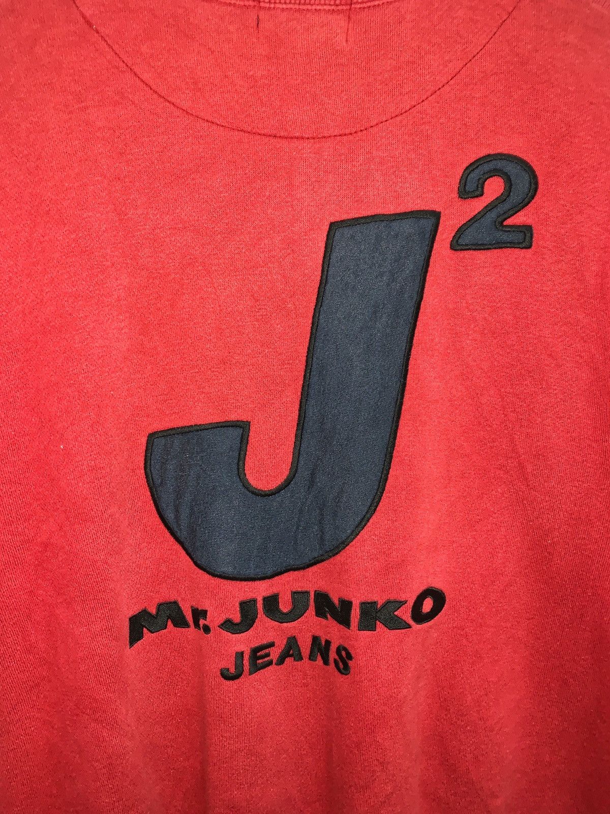 Japanese Brand × Mr. Junko × Vintage Vintage MR JUNKO J2 Cherry Red Sweatshirt. Size US L / EU 52-54 / 3 - 7 Thumbnail