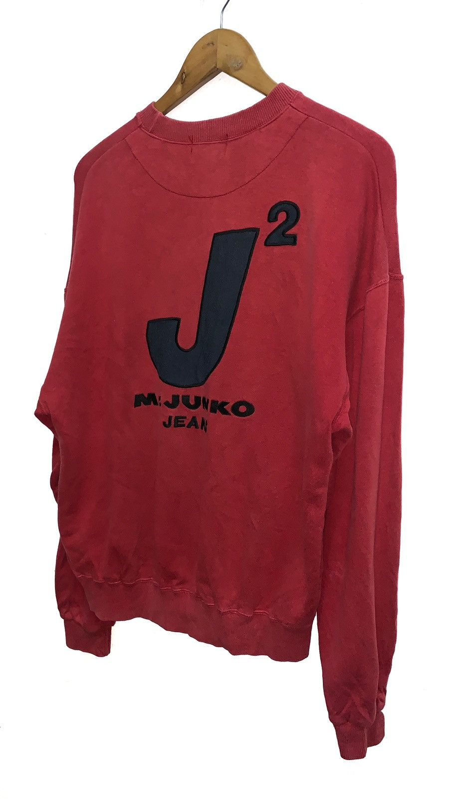 Japanese Brand × Mr. Junko × Vintage Vintage MR JUNKO J2 Cherry Red Sweatshirt. Size US L / EU 52-54 / 3 - 1 Thumbnail