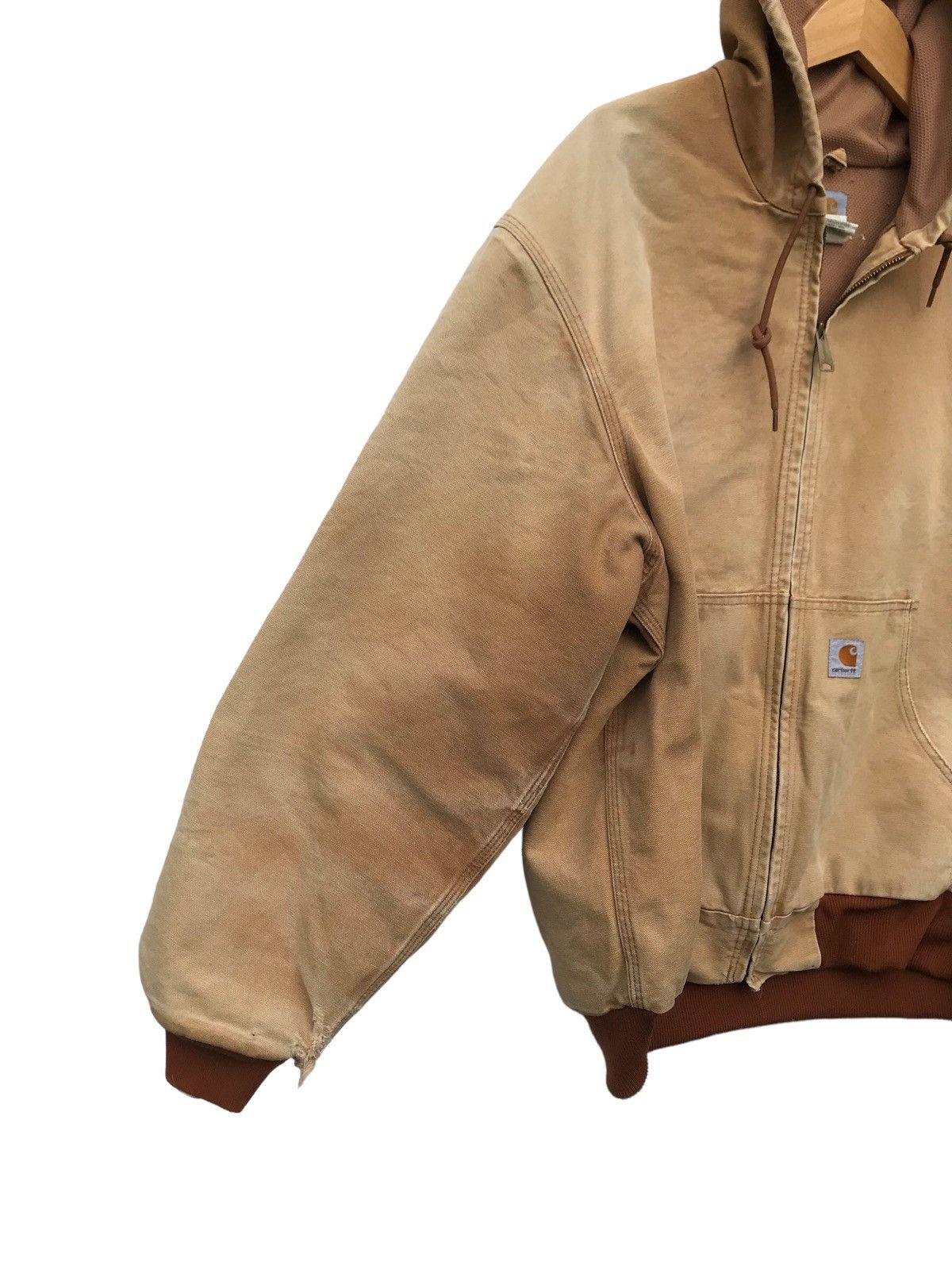 Carhartt Thrashed Carhartt USA Hoodie Jacket Size US XL / EU 56 / 4 - 7 Thumbnail