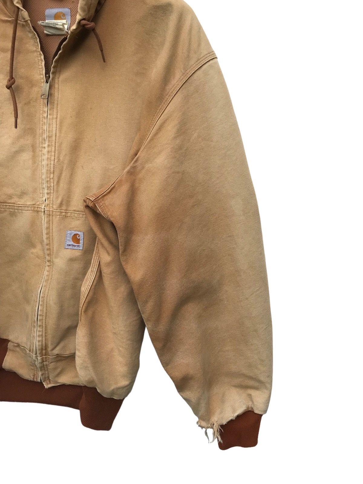 Carhartt Thrashed Carhartt USA Hoodie Jacket Size US XL / EU 56 / 4 - 8 Thumbnail