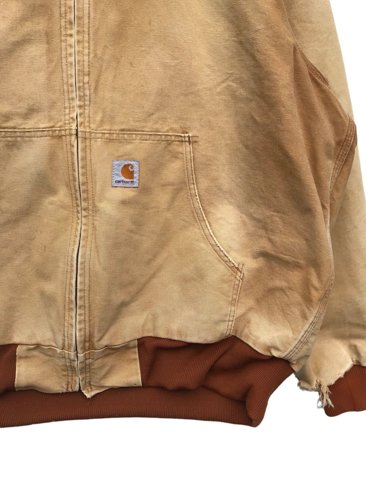 Carhartt Thrashed Carhartt USA Hoodie Jacket Size US XL / EU 56 / 4 - 6 Thumbnail