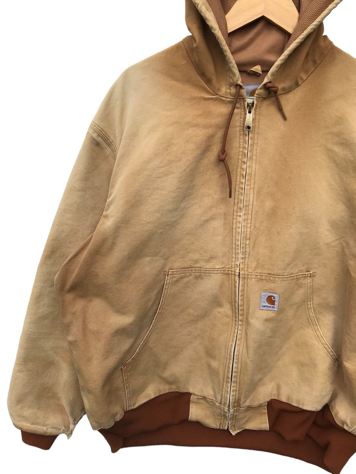 Carhartt Thrashed Carhartt USA Hoodie Jacket Size US XL / EU 56 / 4 - 3 Thumbnail