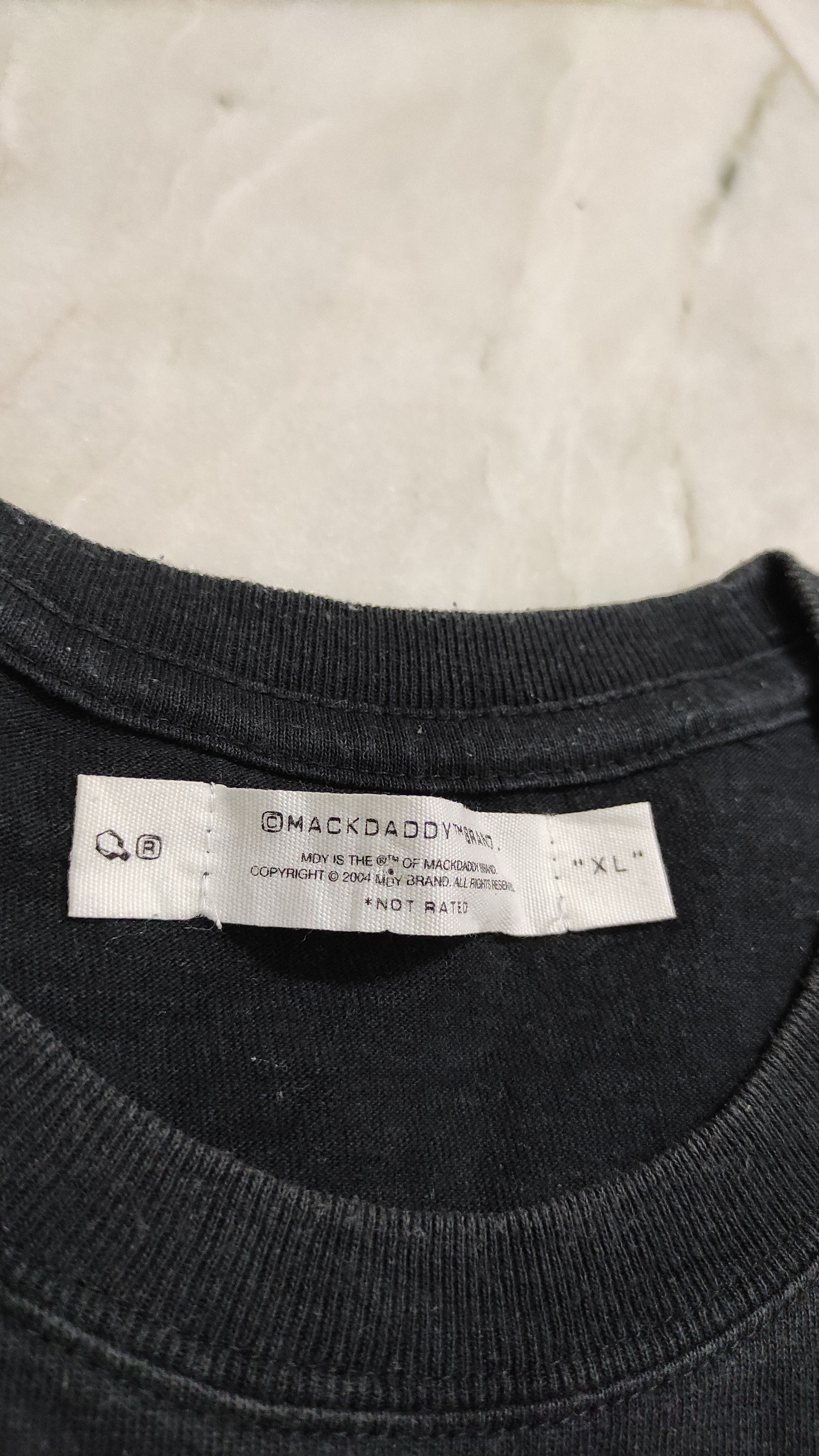 Japanese Brand Archive 2003 MDY Mack Daddy Not Rated sweat tee Size US XL / EU 56 / 4 - 3 Thumbnail