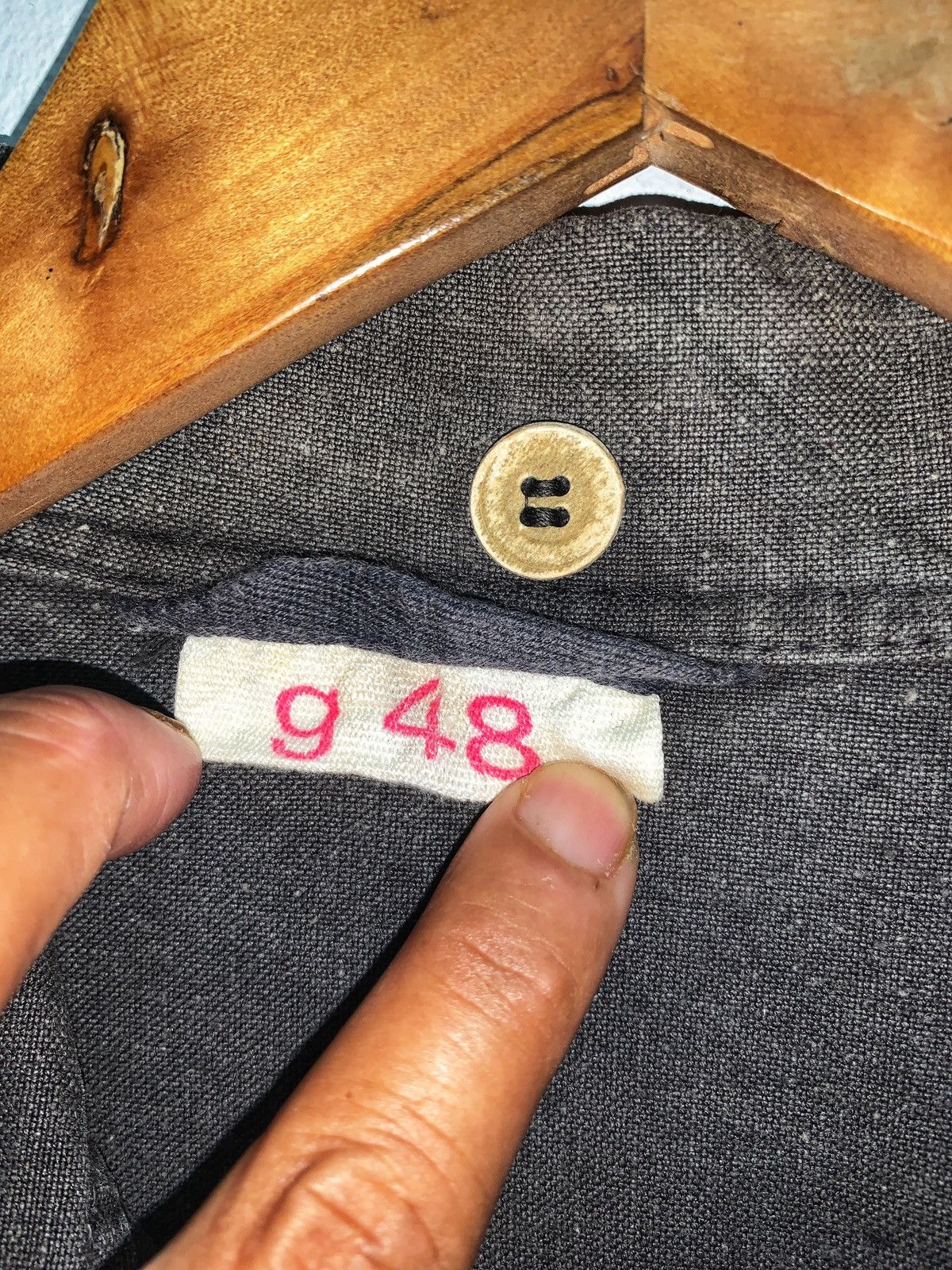 Vintage Vintage Workwear buttons Hide with Single Pocket. Size US M / EU 48-50 / 2 - 11 Thumbnail