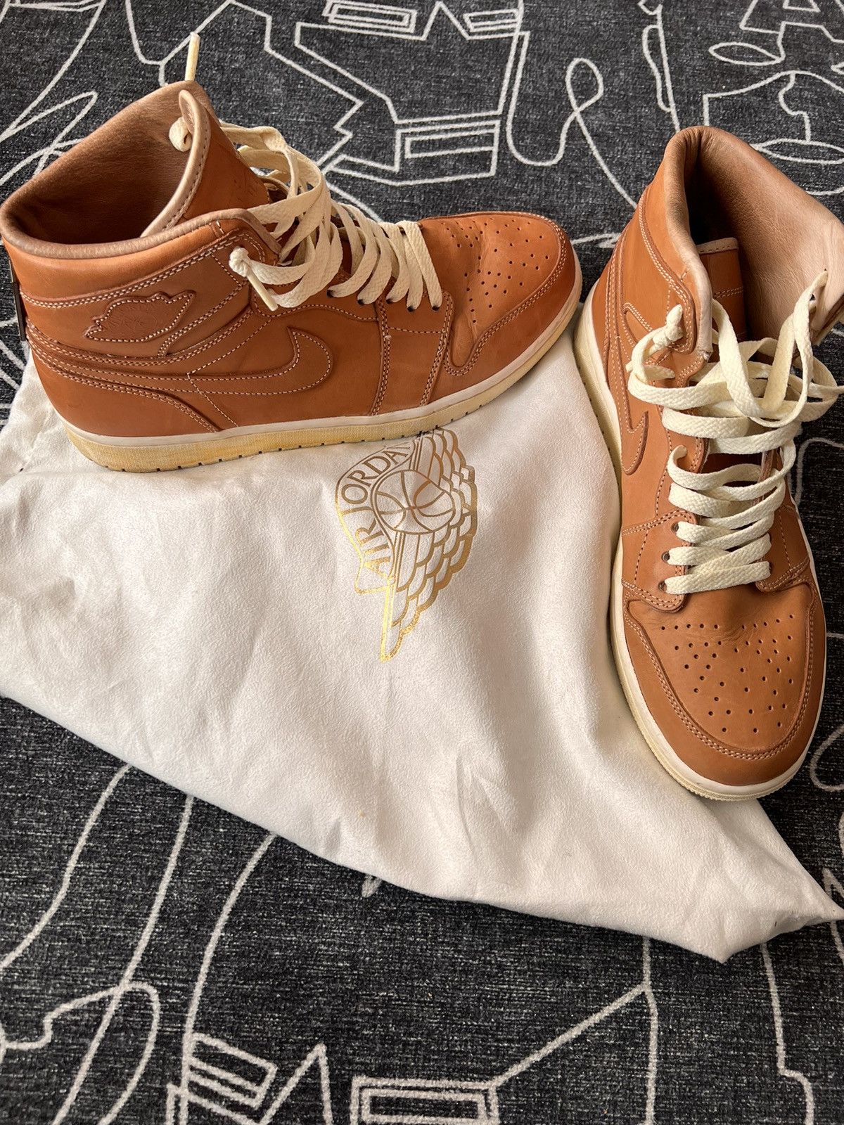 Air jordan 1 pinnacle vachetta tan deals