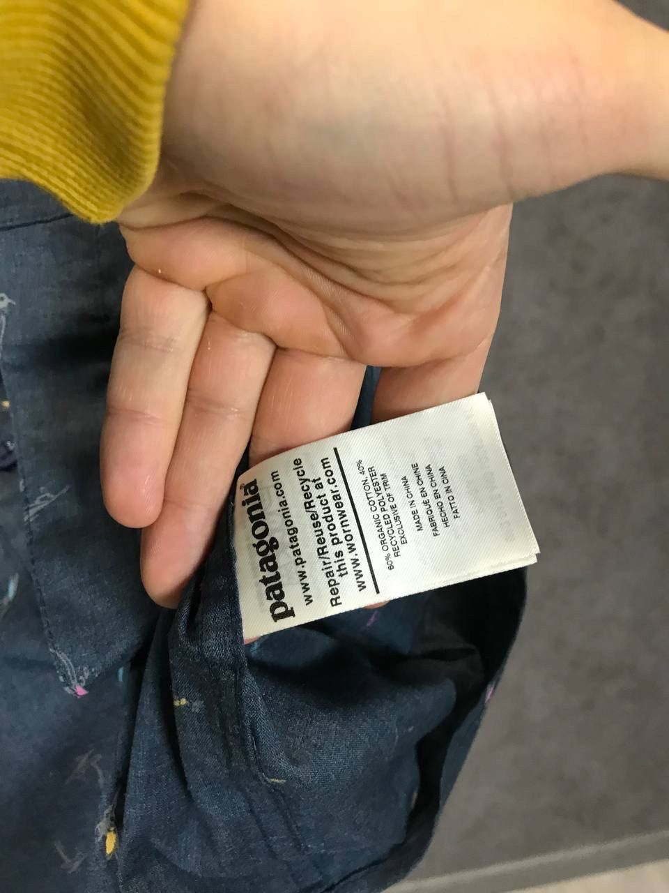 Patagonia Patagonia outdoor streetwear monogram shirt Size US L / EU 52-54 / 3 - 5 Thumbnail