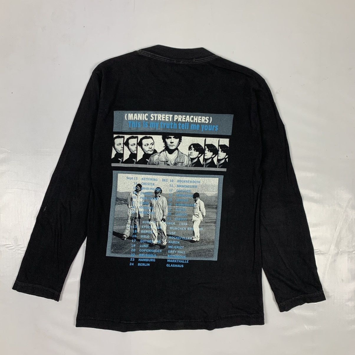 Band Tees Vintage Manic Street Preachers Britpop Band Long Sleeve Size US M / EU 48-50 / 2 - 6 Thumbnail
