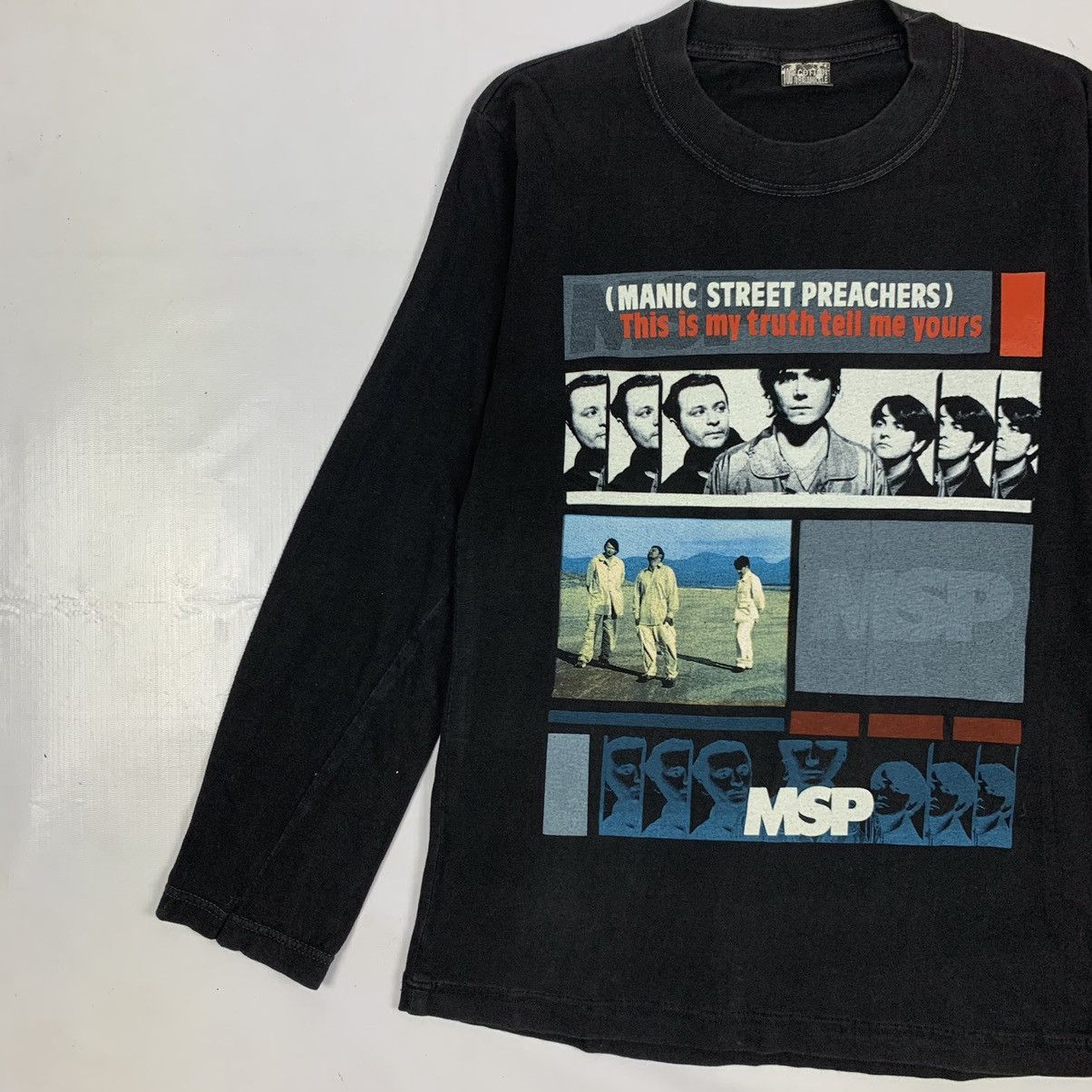 Band Tees Vintage Manic Street Preachers Britpop Band Long Sleeve Size US M / EU 48-50 / 2 - 2 Thumbnail