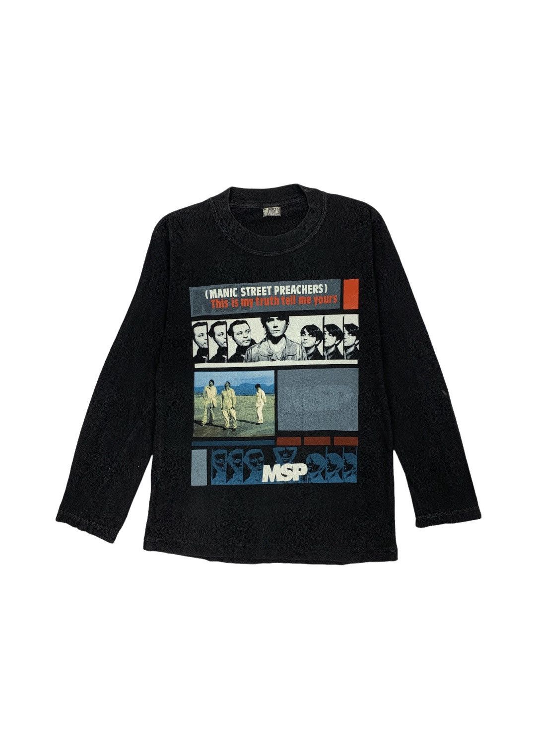 Vintage Manic Street Preachers Britpop Band Long Sleeve