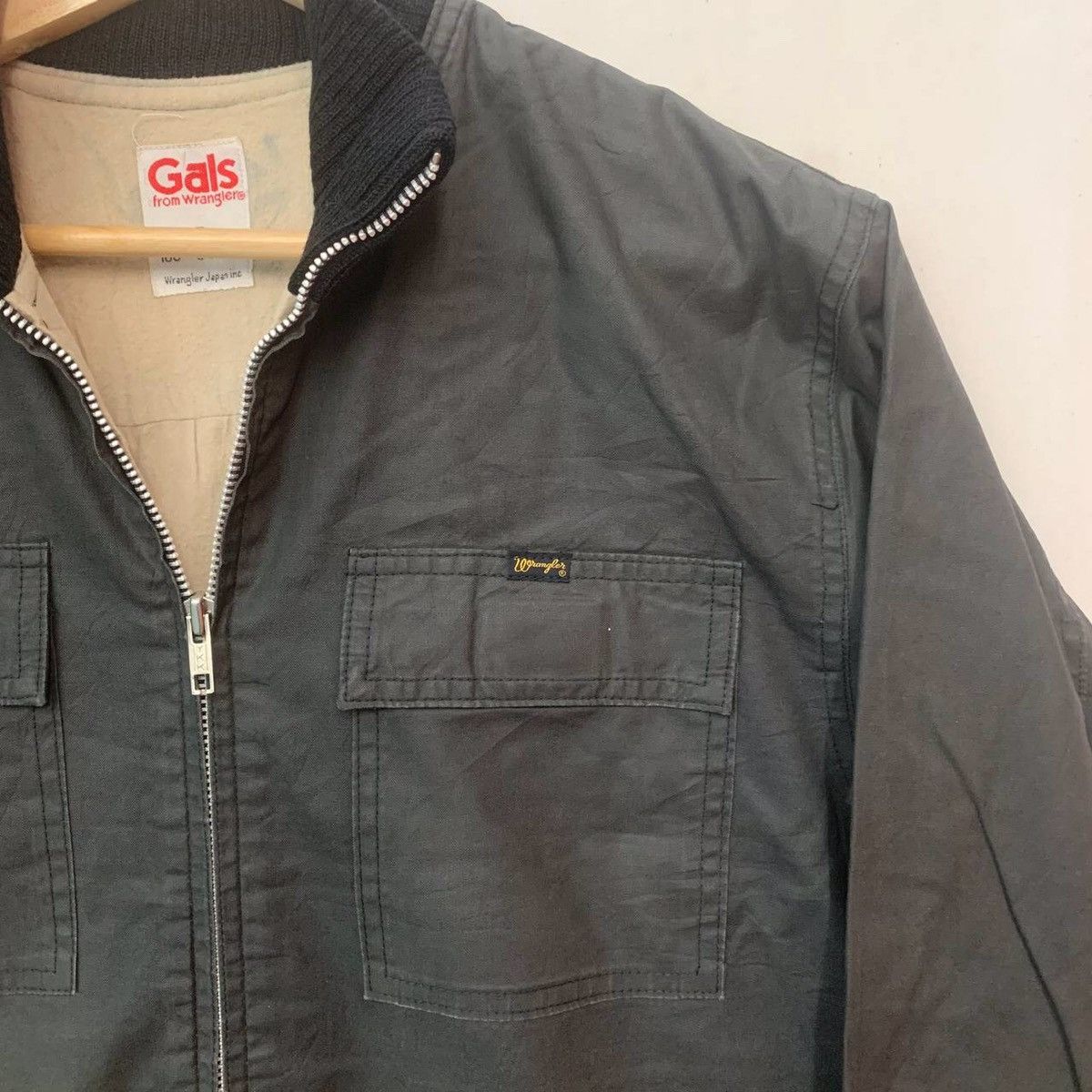 Wrangler Vintage Gals By Wrangler Zip Ups Parka Jacket Medium Size Size US M / EU 48-50 / 2 - 5 Thumbnail