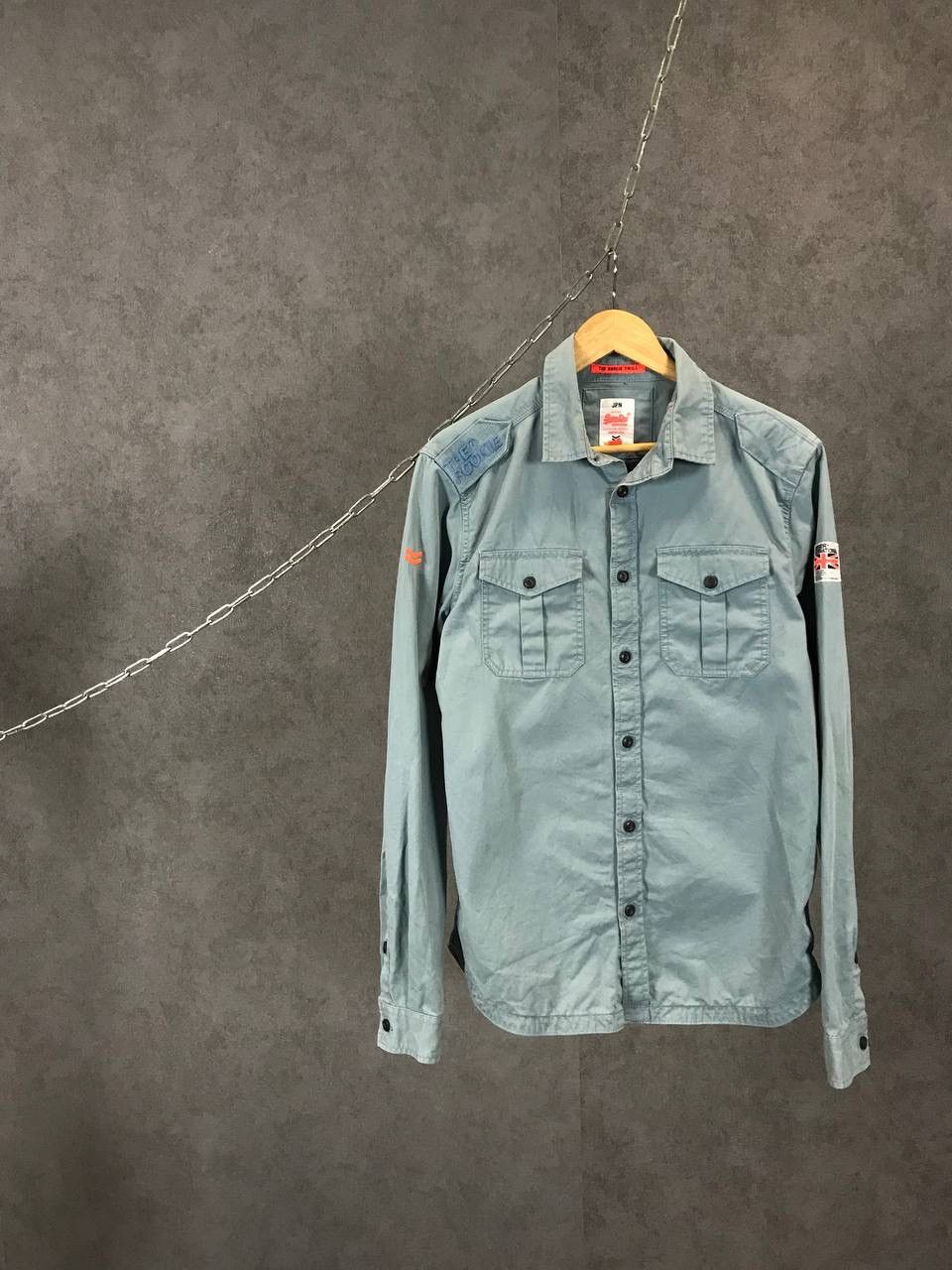 Superdry SuperDry Japanese flannel heavy shirt Size US M / EU 48-50 / 2 - 1 Thumbnail