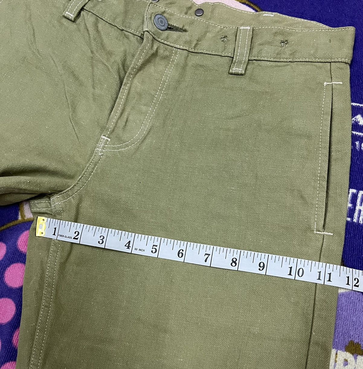 Edwin MHL MARGARET HOWELL x EDWIN Buckle Back Pant x Rare Size US 31 - 19 Thumbnail