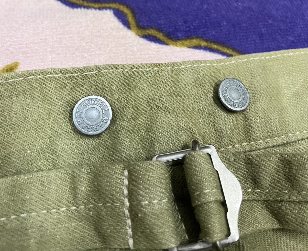 Edwin MHL MARGARET HOWELL x EDWIN Buckle Back Pant x Rare Size US 31 - 8 Thumbnail