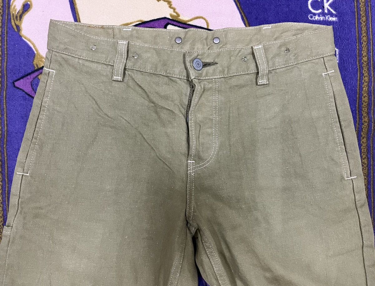 Edwin MHL MARGARET HOWELL x EDWIN Buckle Back Pant x Rare Size US 31 - 4 Thumbnail