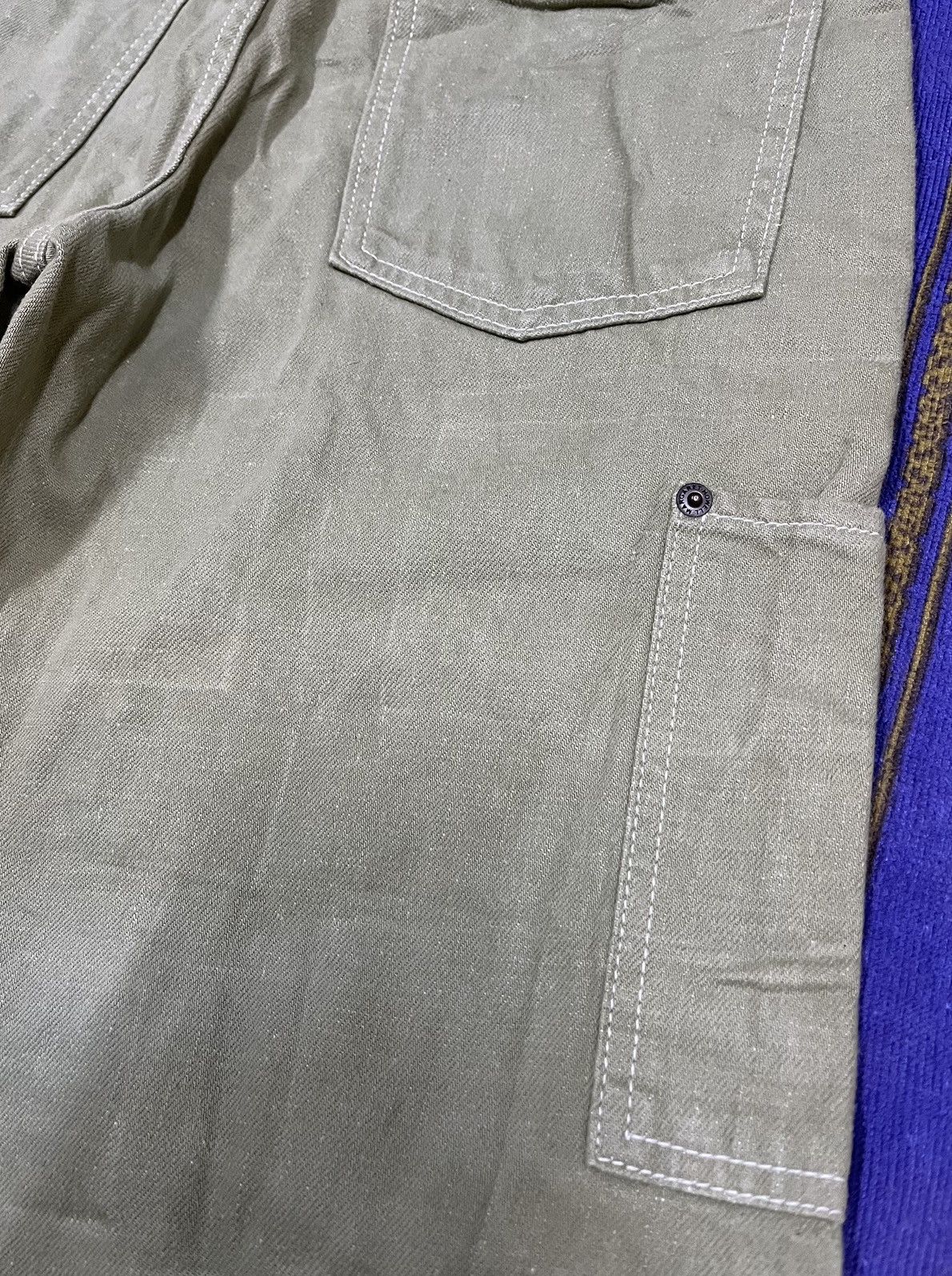 Edwin MHL MARGARET HOWELL x EDWIN Buckle Back Pant x Rare Size US 31 - 5 Thumbnail