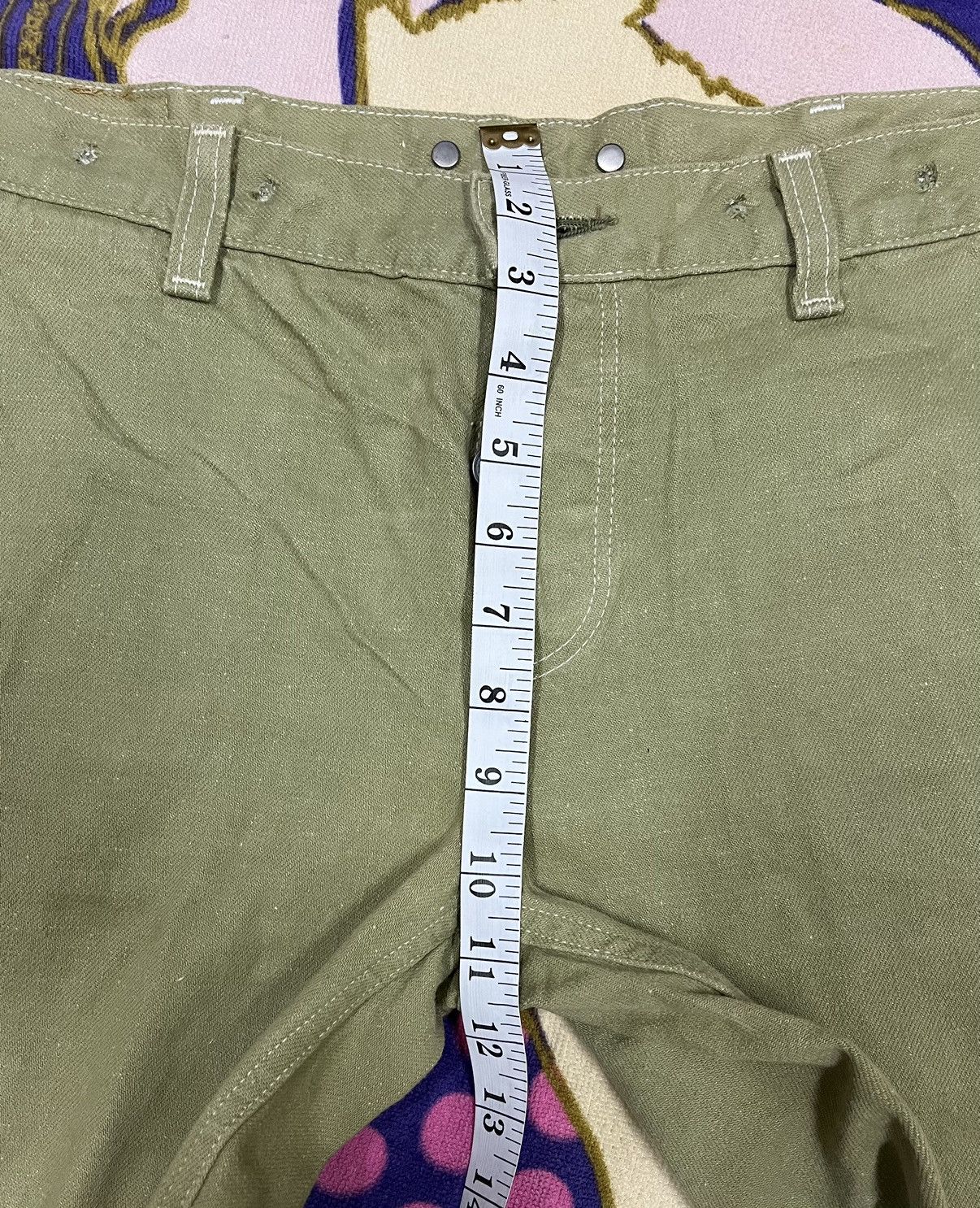 Edwin MHL MARGARET HOWELL x EDWIN Buckle Back Pant x Rare Size US 31 - 18 Thumbnail