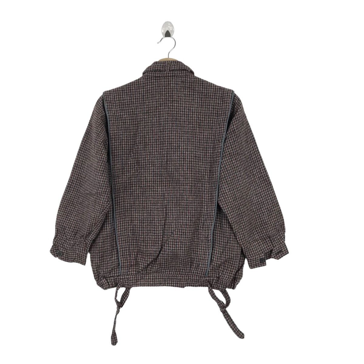 Japanese Brand × Vintage Vintage RODIER Paris Wool Jacket Houndstooth Design Japanese Size S / US 4 / IT 40 - 3 Thumbnail
