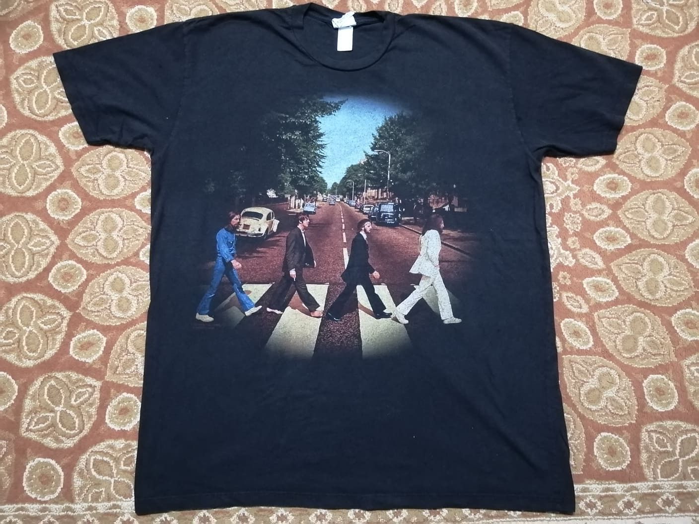Band Tees × Vintage Vintage 1999’ The Beatles Abbey Road Tee Shirt VERY RARE Size US XL / EU 56 / 4 - 1 Thumbnail