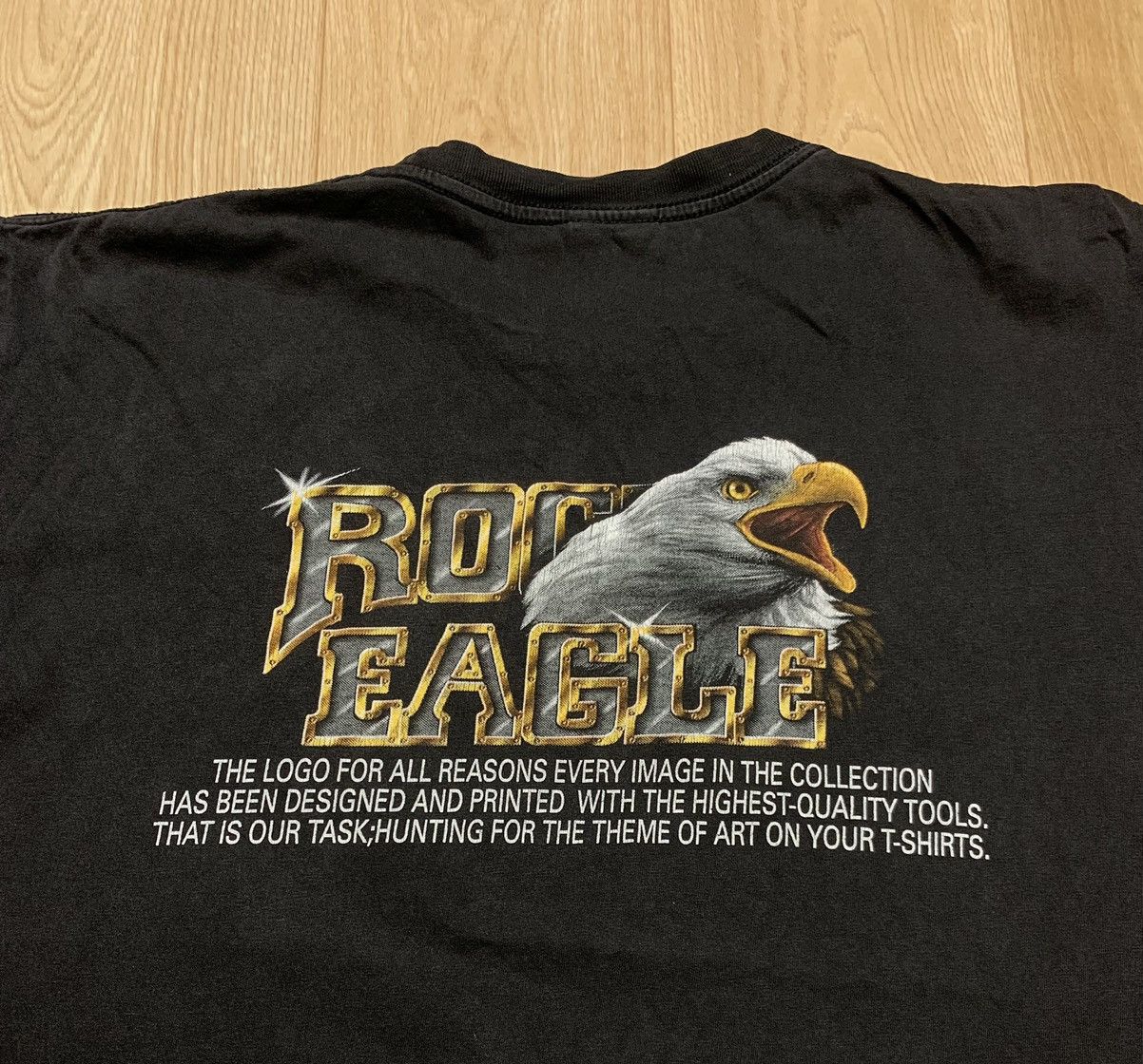 Vintage Vintage Rare ©1998 Rock Eagle T-Shirt Size US XL / EU 56 / 4 - 10 Thumbnail