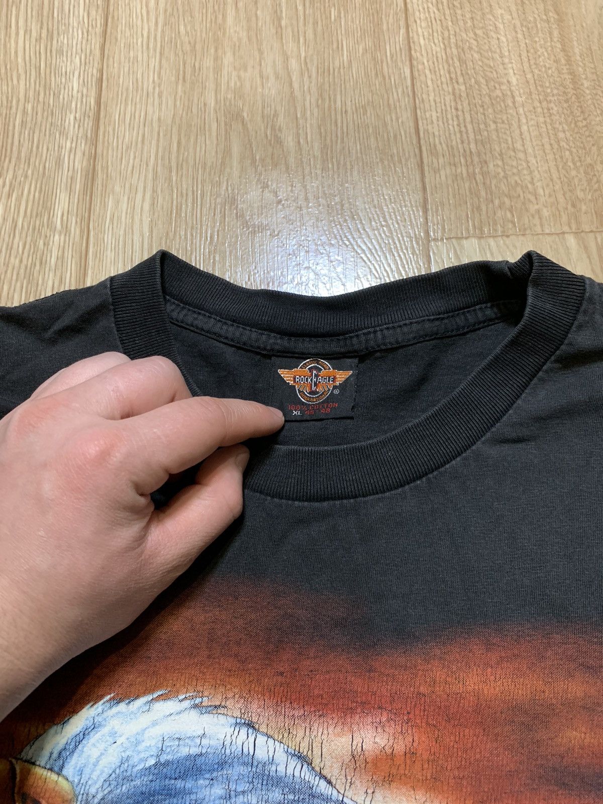 Vintage Vintage Rare ©1998 Rock Eagle T-Shirt Size US XL / EU 56 / 4 - 11 Thumbnail