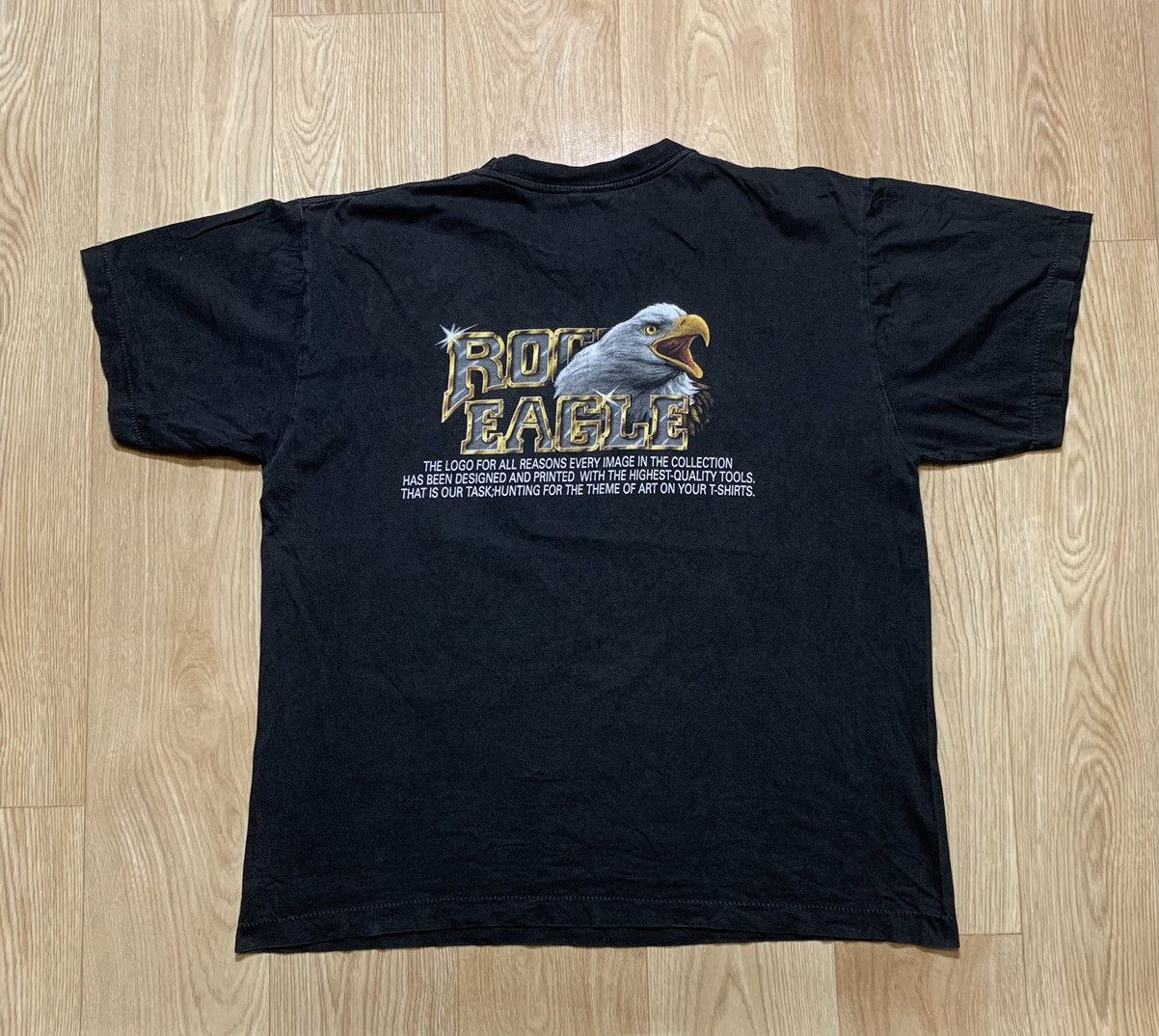 Vintage Vintage Rare ©1998 Rock Eagle T-Shirt Size US XL / EU 56 / 4 - 9 Thumbnail