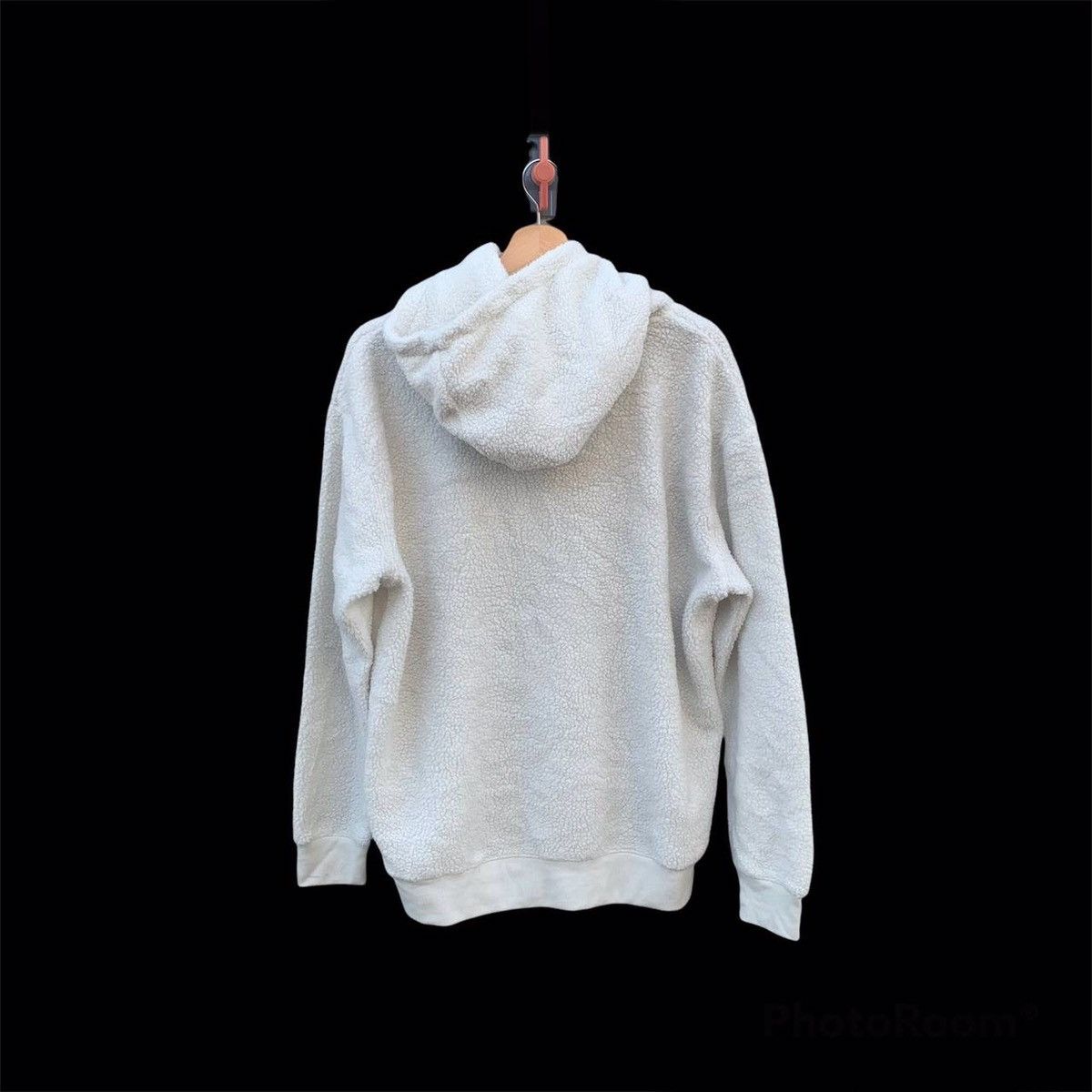 Dickies × Japanese Brand 1990’s Vtg Dickies Box Baggy Sherpa Fleece Hooded RARE!! Size US XL / EU 56 / 4 - 2 Thumbnail