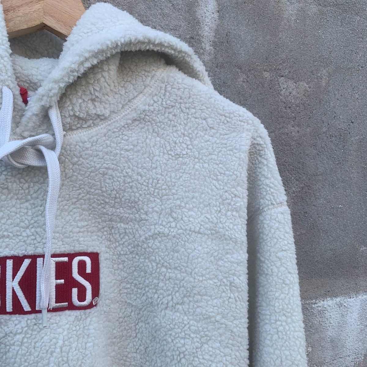 Dickies × Japanese Brand 1990’s Vtg Dickies Box Baggy Sherpa Fleece Hooded RARE!! Size US XL / EU 56 / 4 - 6 Thumbnail