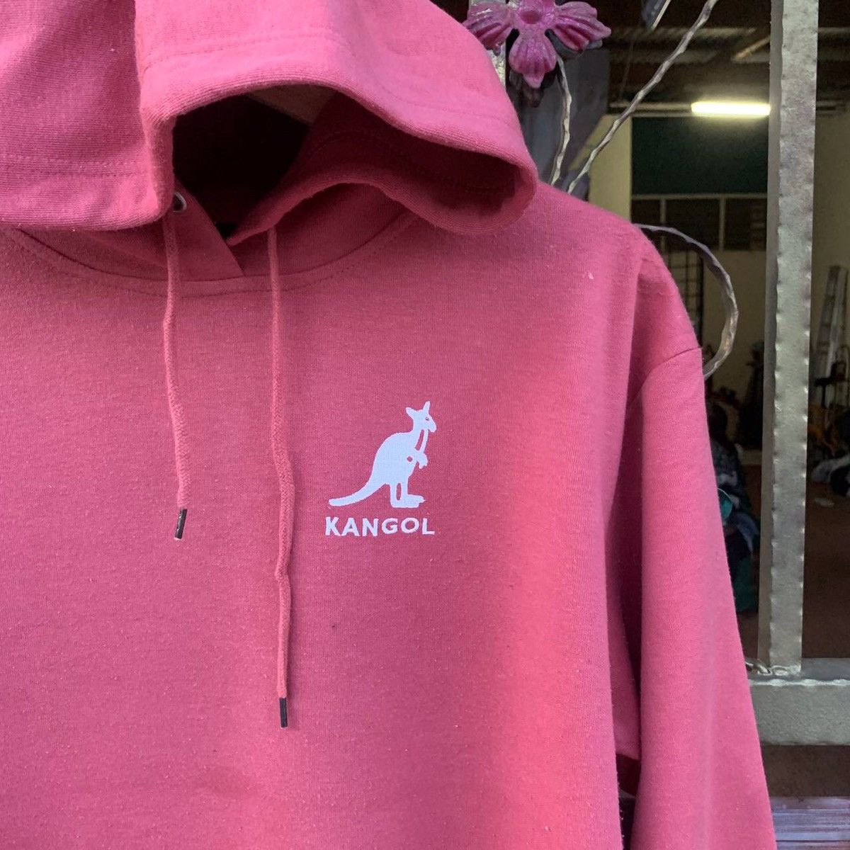 Kangol × Vintage Vintage Kangol Small Logo Embroidery Hooded Sweatshirts Size US M / EU 48-50 / 2 - 3 Thumbnail