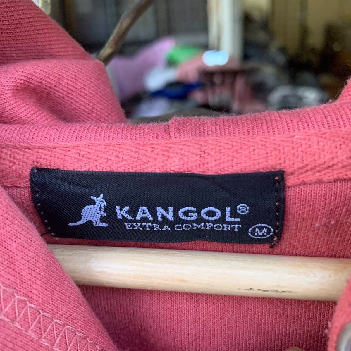 Kangol × Vintage Vintage Kangol Small Logo Embroidery Hooded Sweatshirts Size US M / EU 48-50 / 2 - 5 Thumbnail