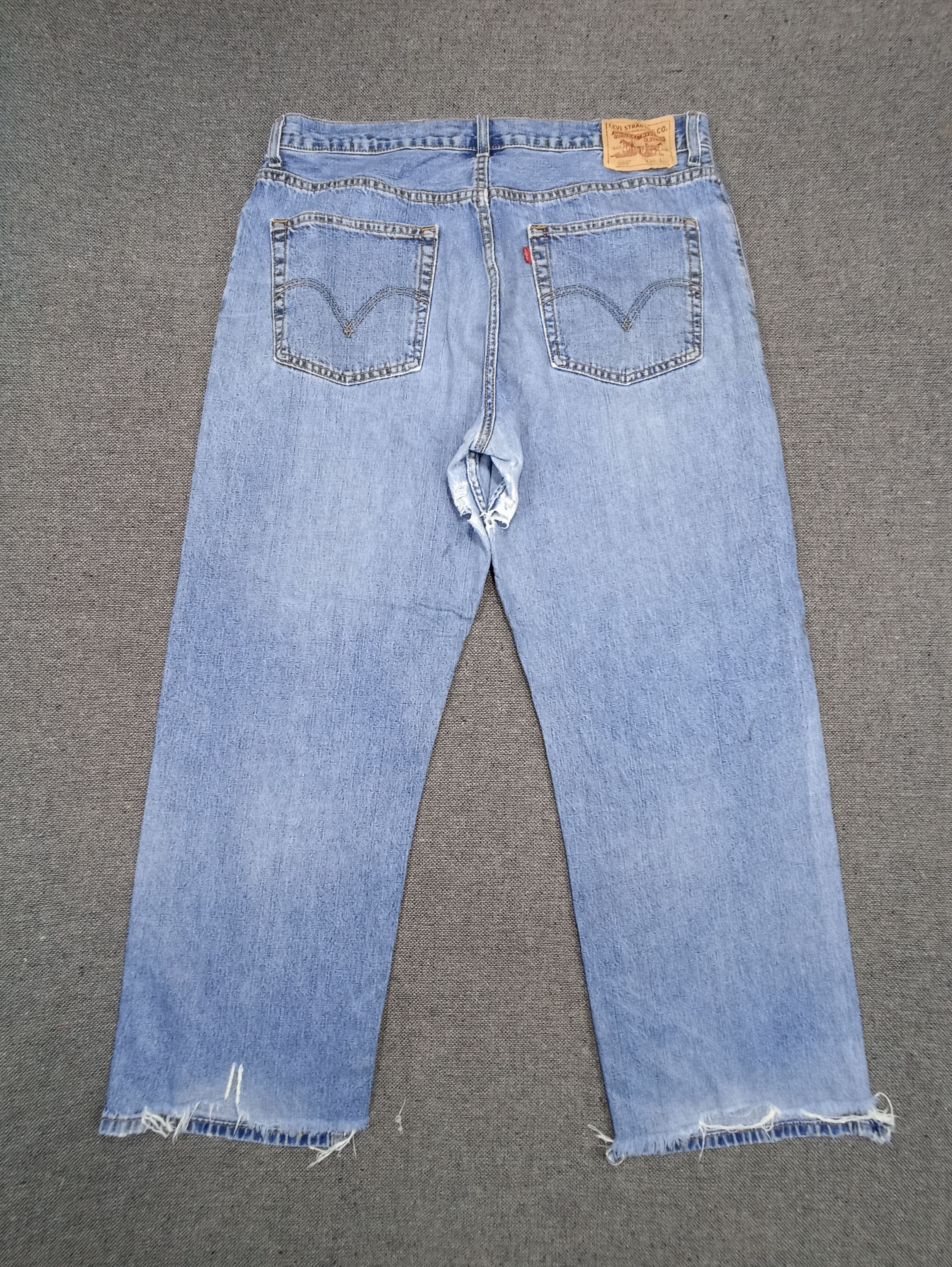 Levi's × Vintage Vintage Levi's 569 Blue Wash Jeans - J133 Size US 38 / EU 54 - 2 Thumbnail