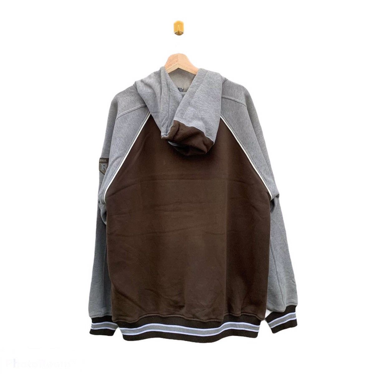 Japanese Brand × Rocawear × Vintage Vintage ROCAWEAR Spell Out Quarter Zip Baggy Pullover Sweat Size US XL / EU 56 / 4 - 2 Thumbnail