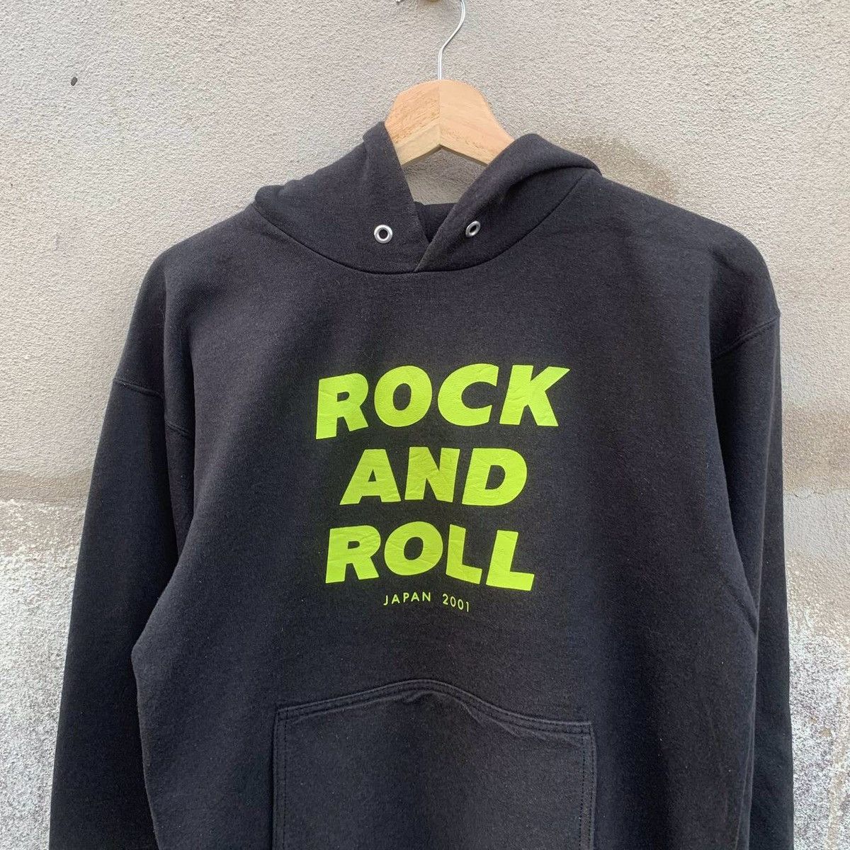 Vintage Vintage Rock & Roll Japan Hooded Pullover Sweatshirts Size US M / EU 48-50 / 2 - 3 Thumbnail
