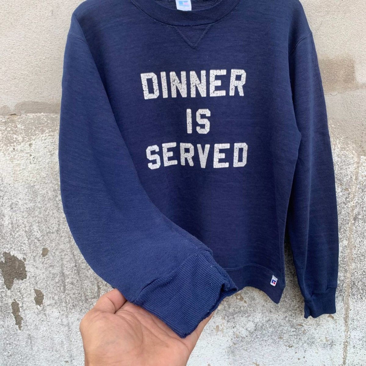Russell Athletic × Vintage Vintage 90s Russell Athletic Crewneck Pullover Sweatshirts Size US M / EU 48-50 / 2 - 5 Thumbnail